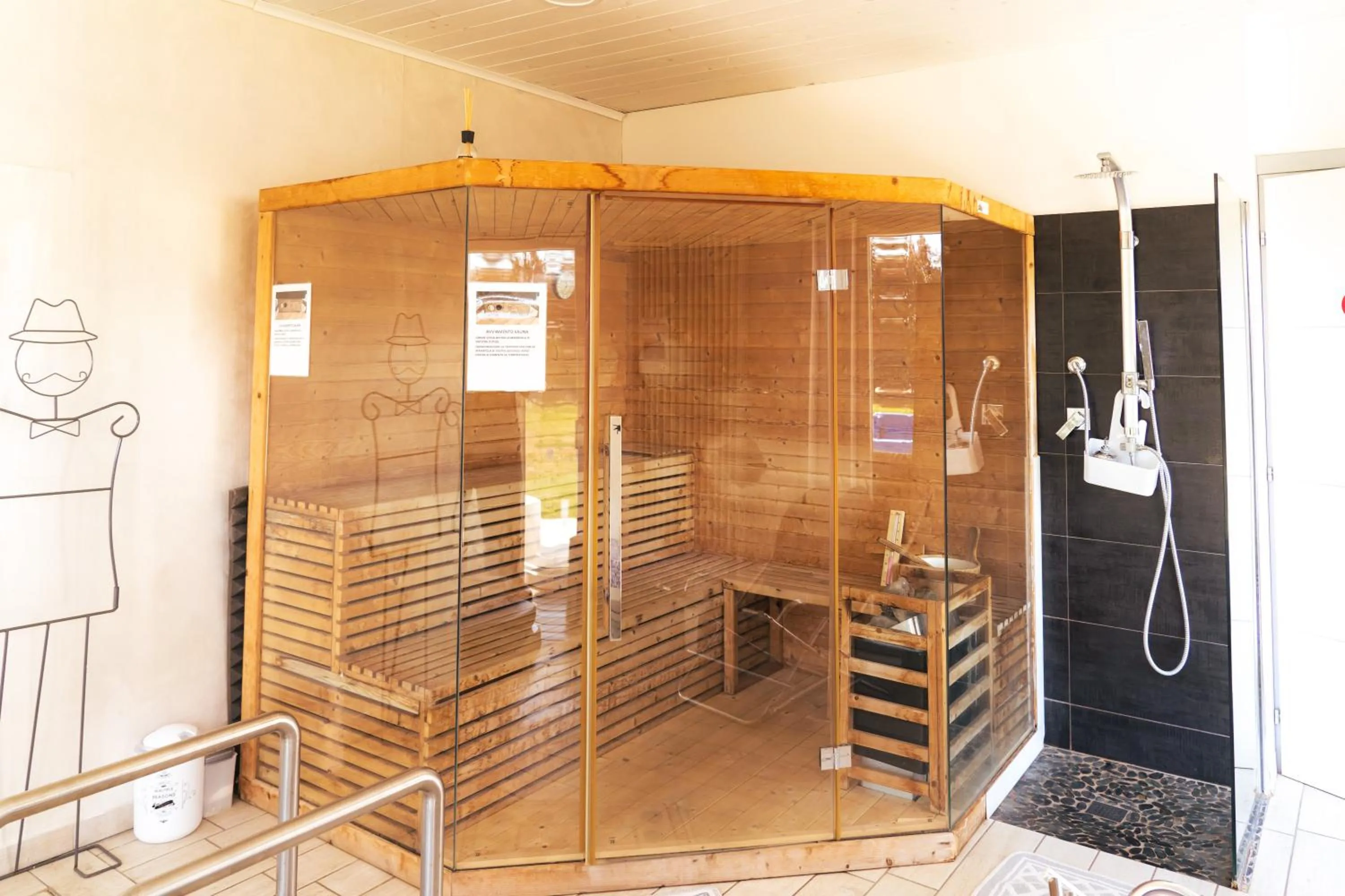 Sauna in Il Giardino Di Rebecca