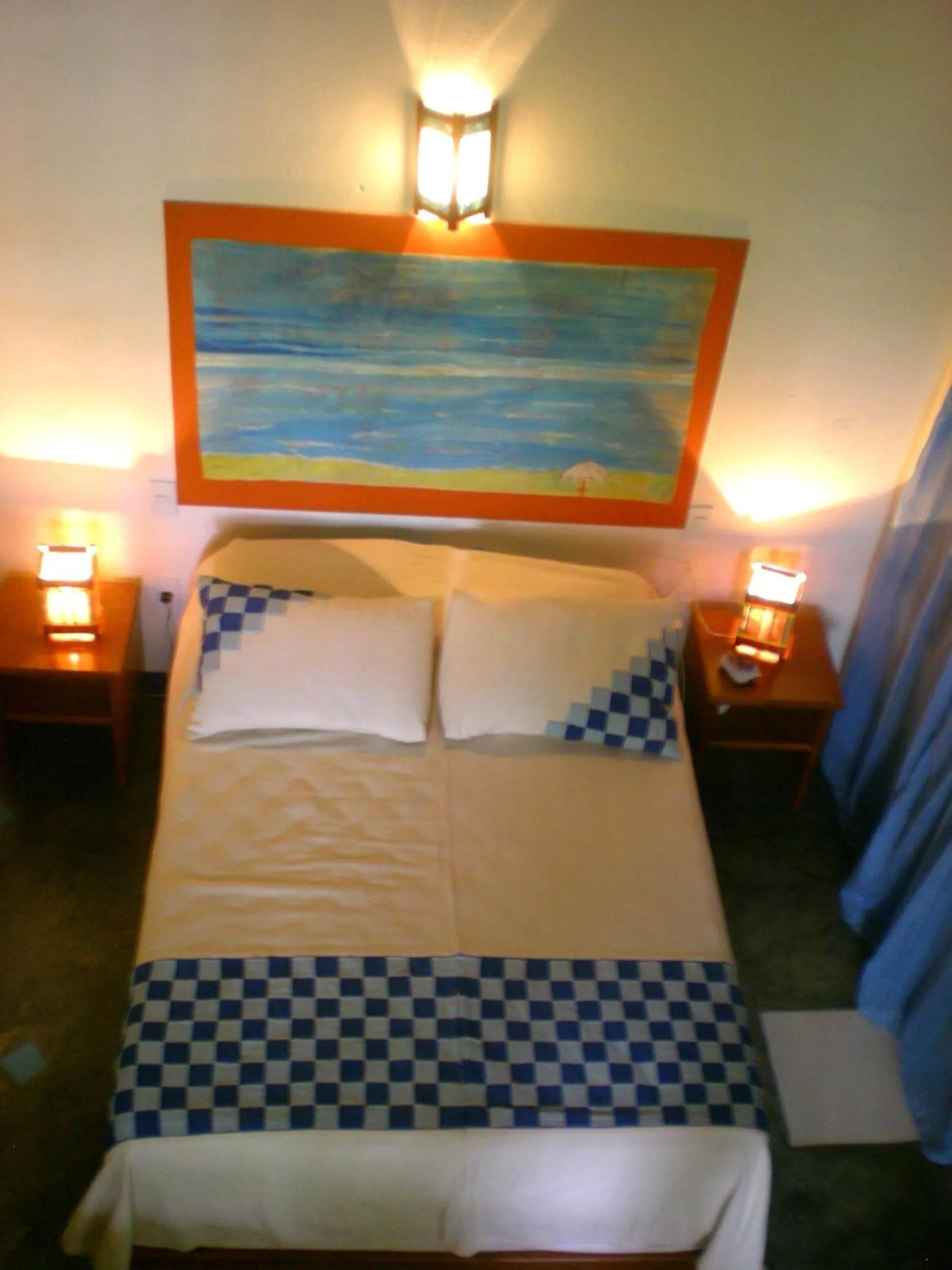 Bed in Art Hotel Aos Sinos Dos Anjos