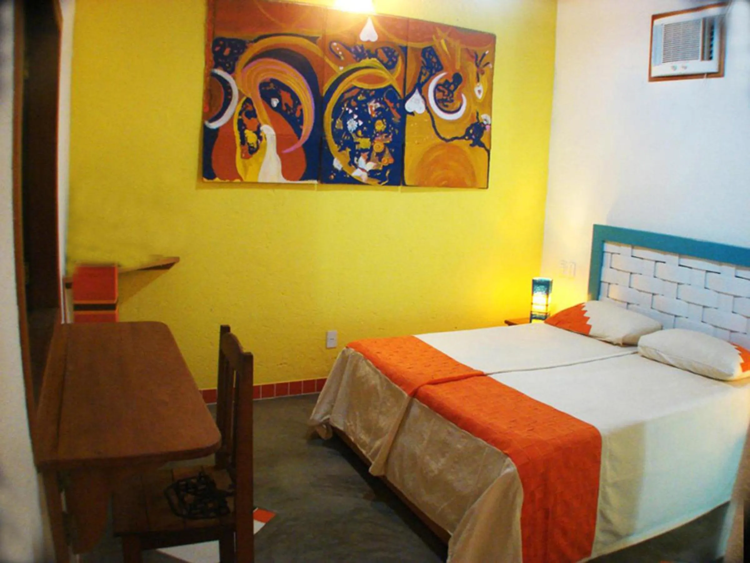 Bed in Art Hotel Aos Sinos Dos Anjos