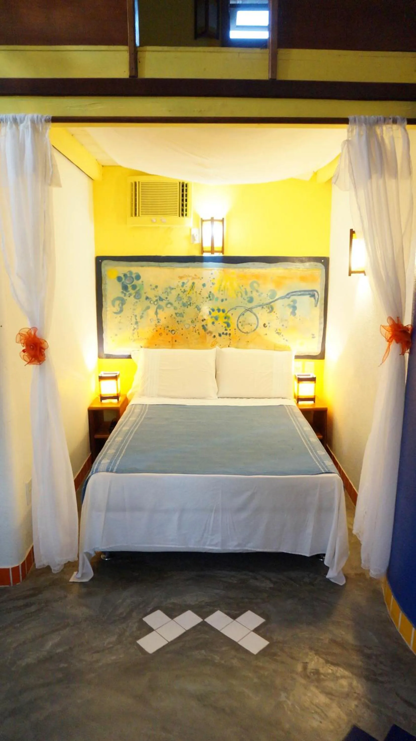 Bed in Art Hotel Aos Sinos Dos Anjos