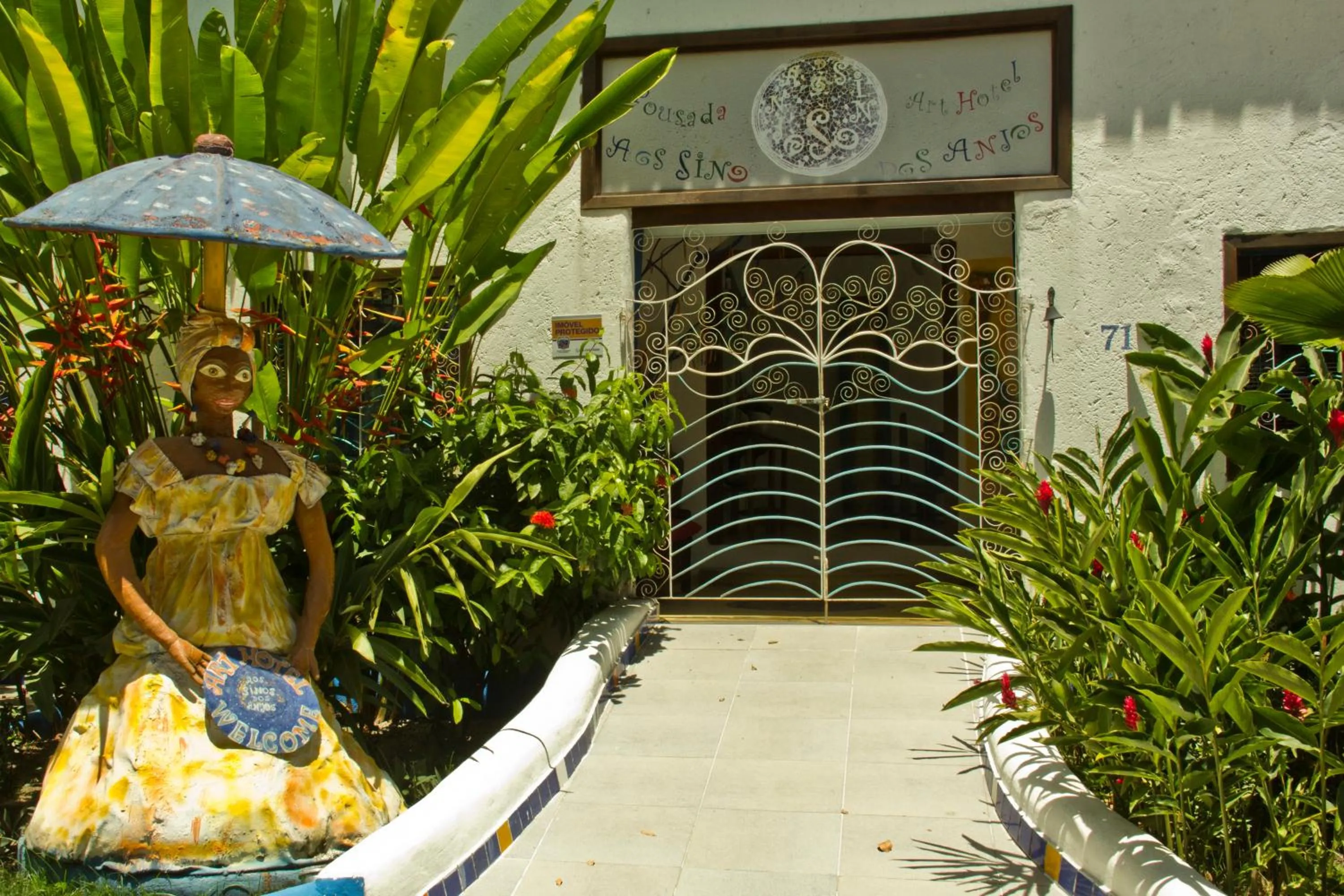 Facade/entrance in Art Hotel Aos Sinos Dos Anjos