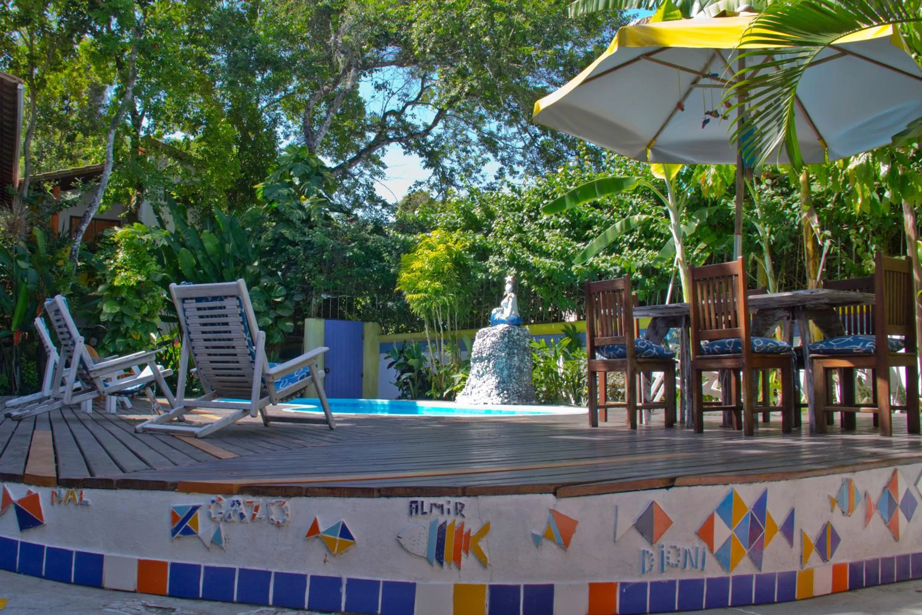 Swimming pool in Art Hotel Aos Sinos Dos Anjos