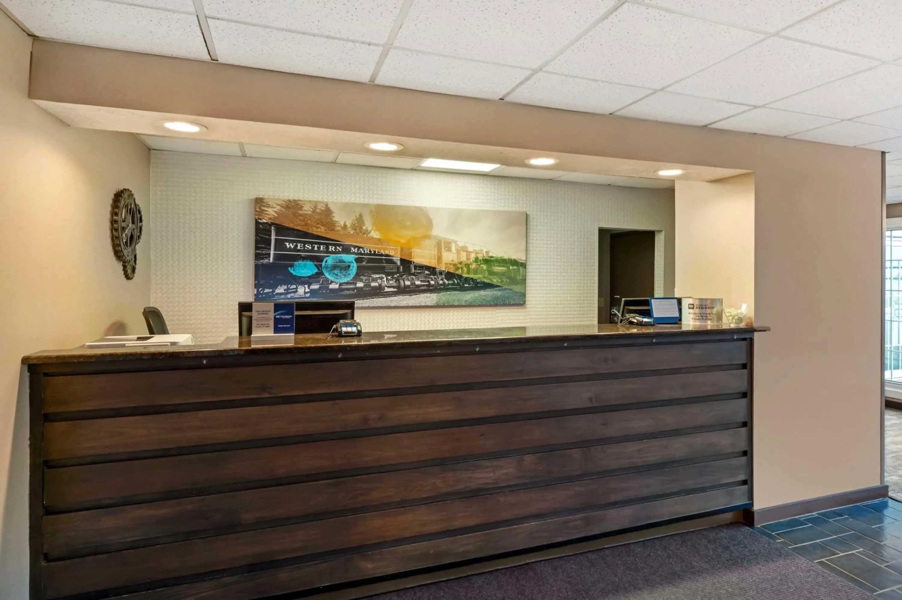 Lobby or reception in Best Western Westminster Hotel
