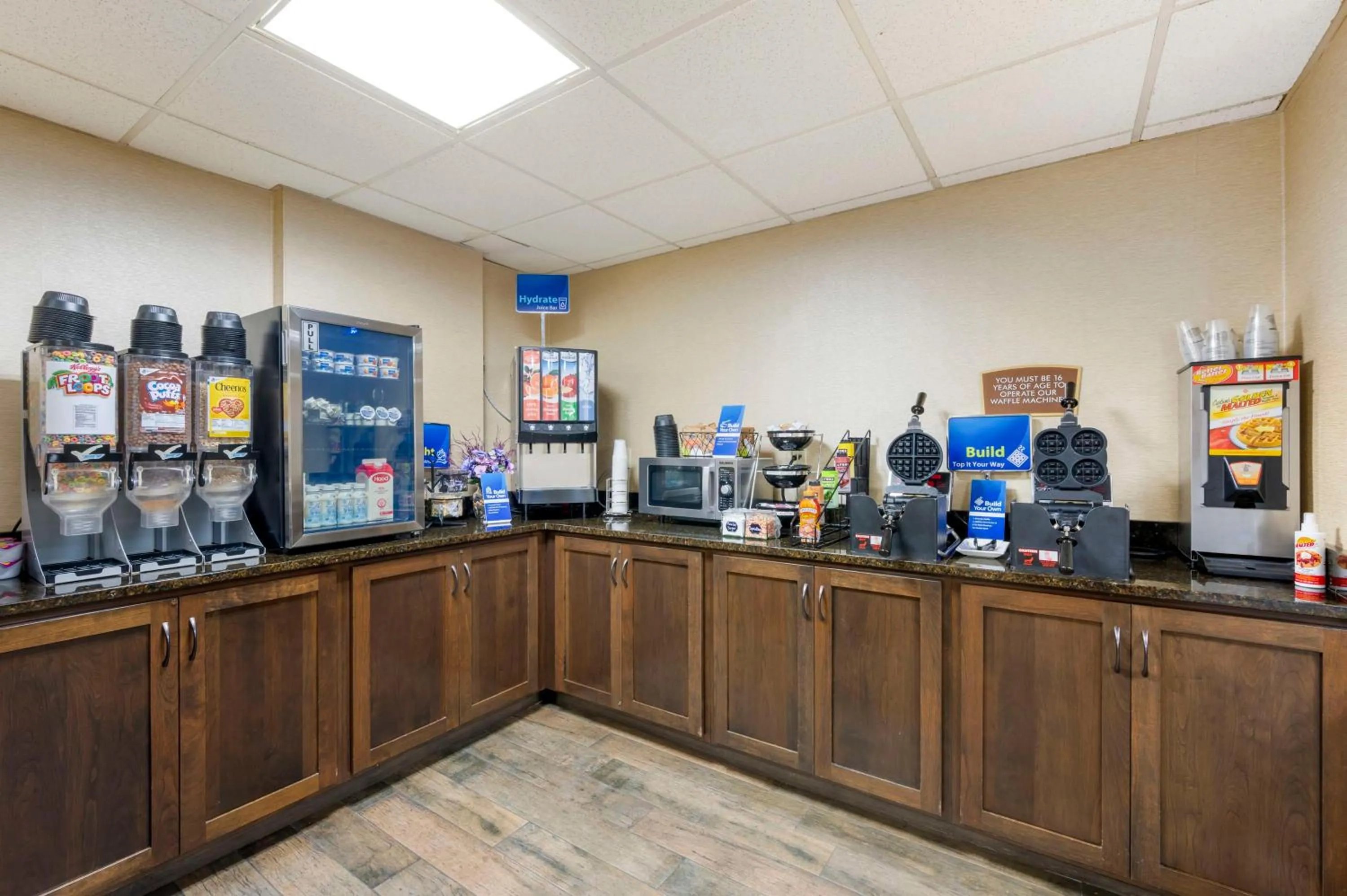 Breakfast in Best Western Westminster Hotel