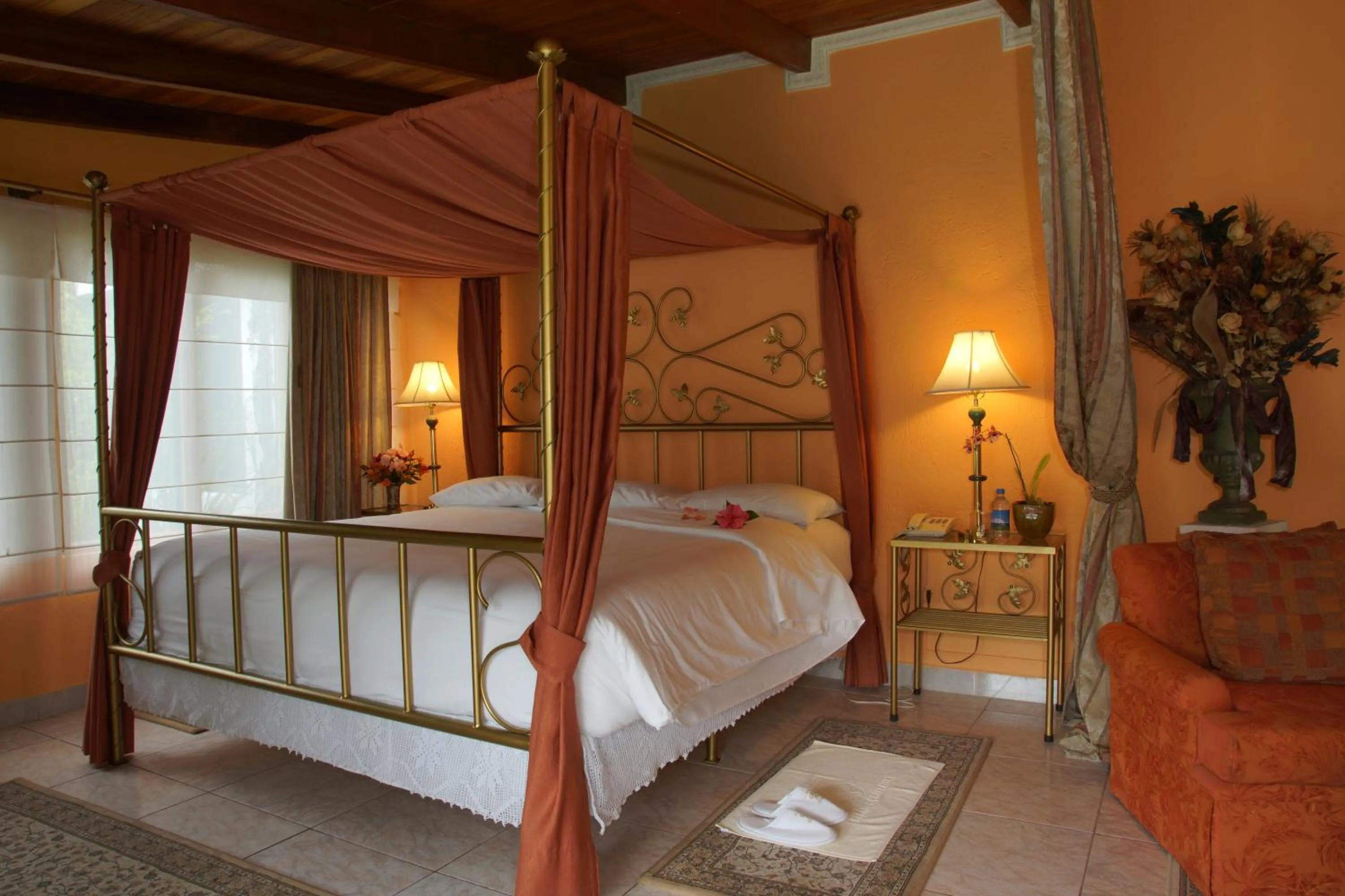 Bed in La Mirage Garden Hotel & Spa