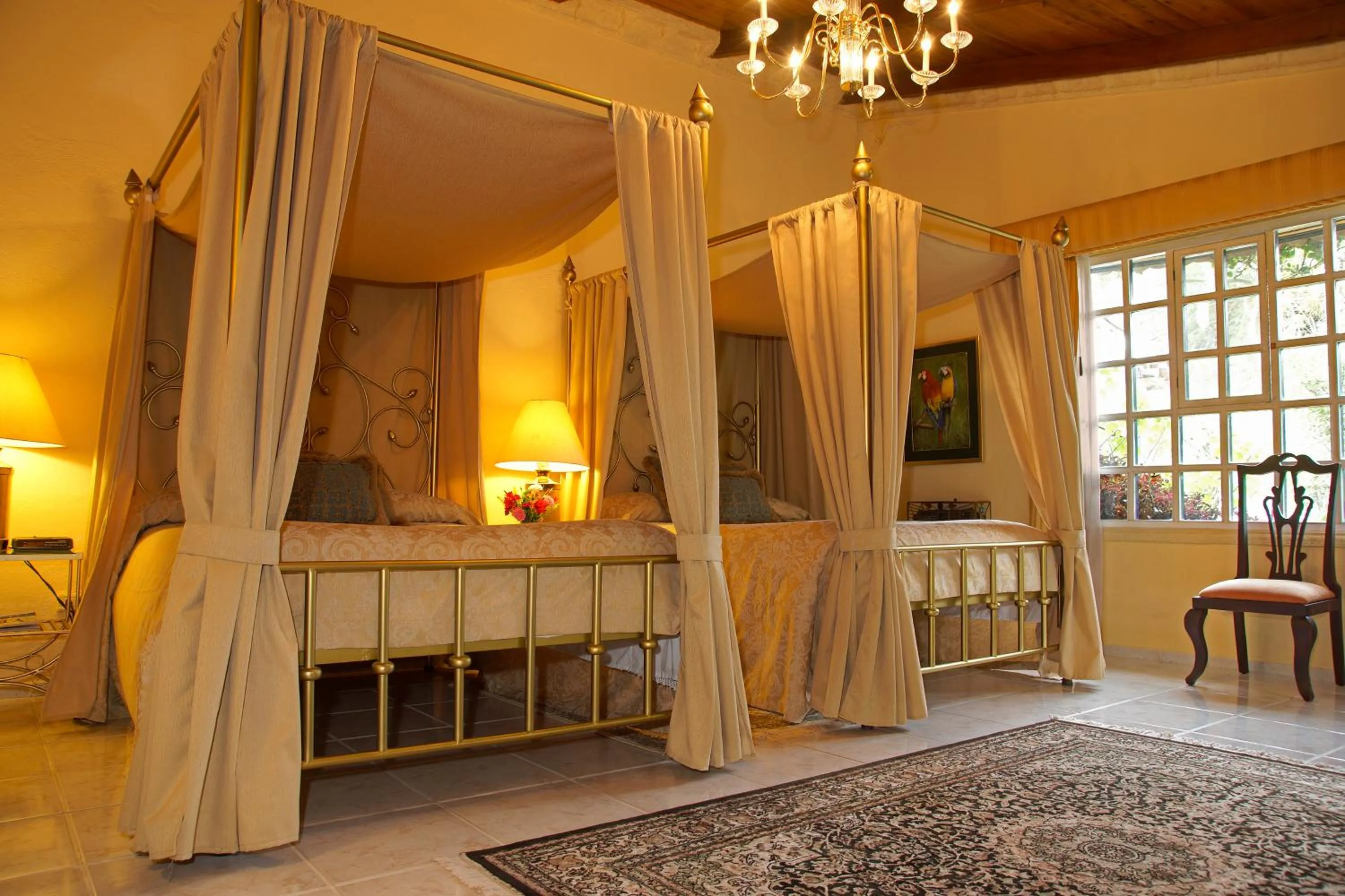 Bed in La Mirage Garden Hotel & Spa