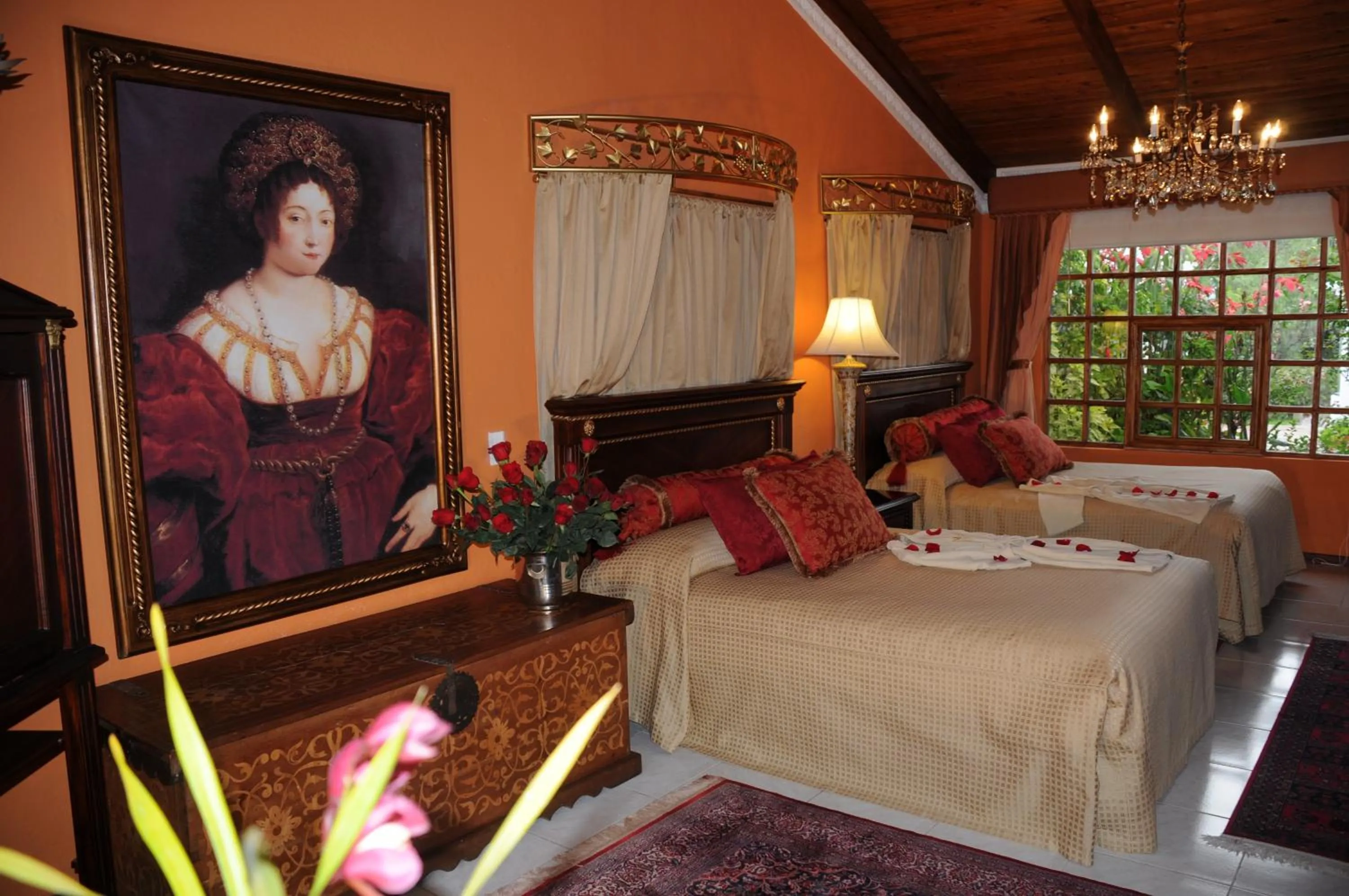 Bed in La Mirage Garden Hotel & Spa