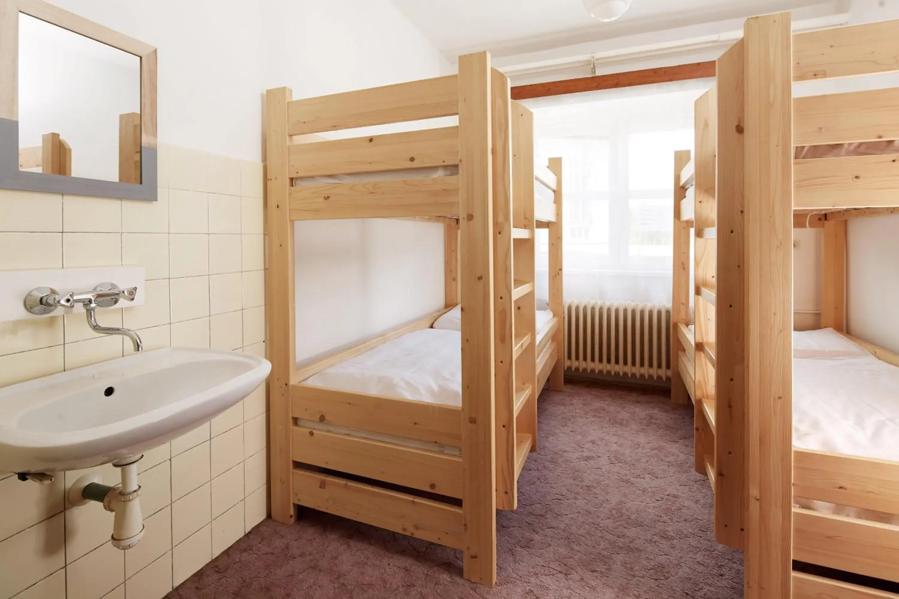 Economy Quadruple Room with Shared Bathroom in Hotel Medlov Depandance Economy Quadruple Room with Shared Bathroom in Hotel Medlov Depandance