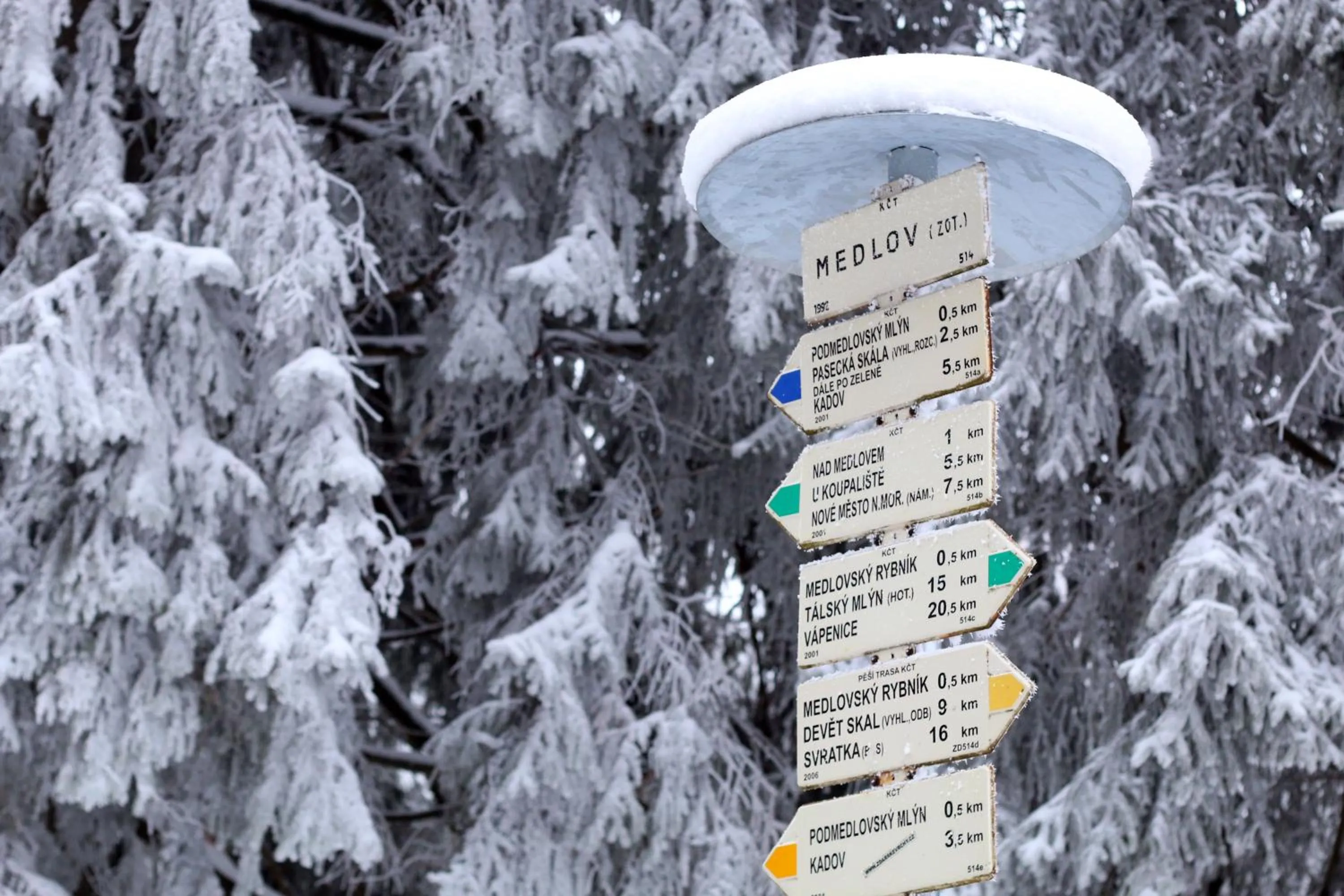 Winter in Hotel Medlov Depandance