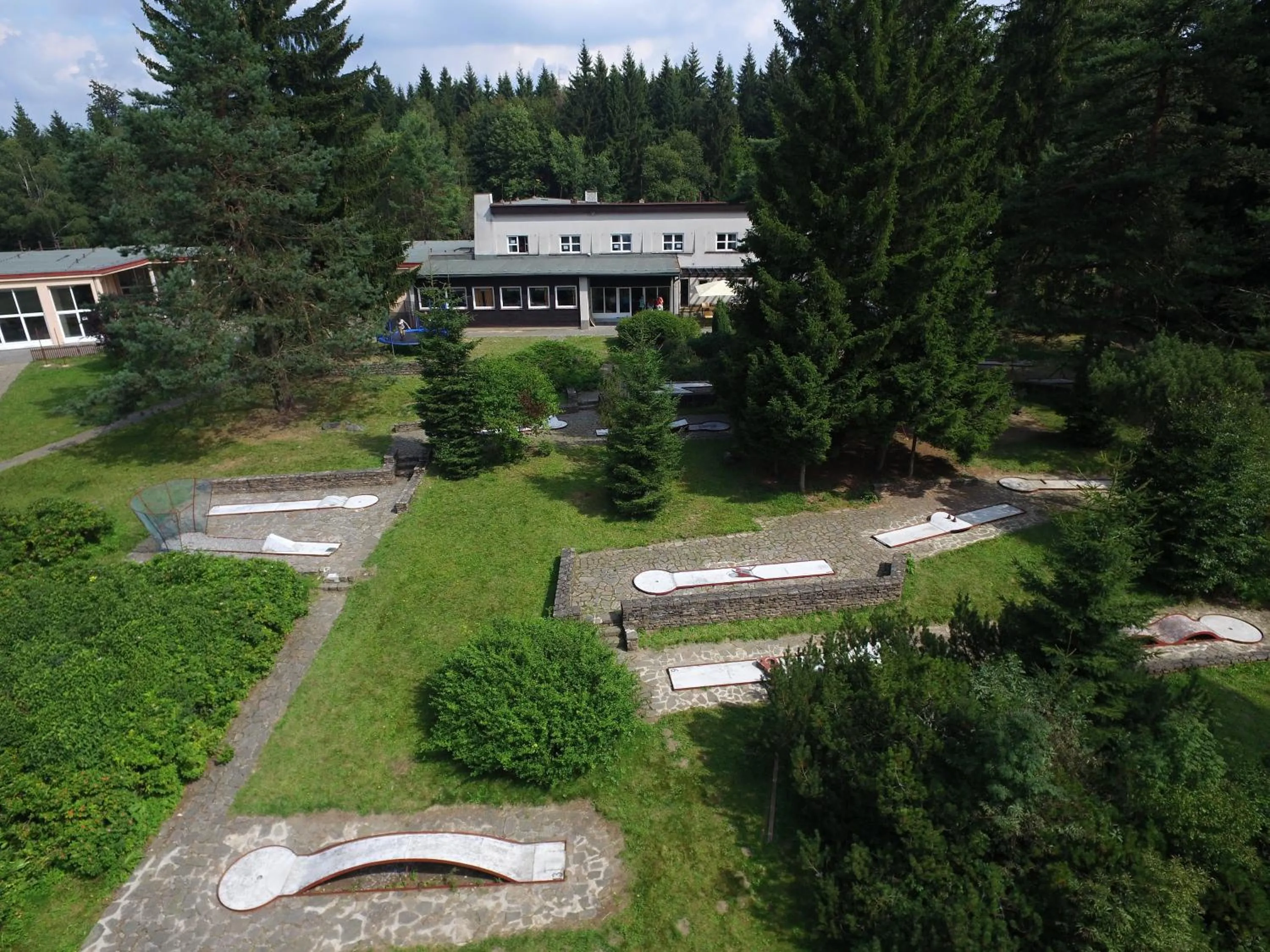 Minigolf in Hotel Medlov Depandance