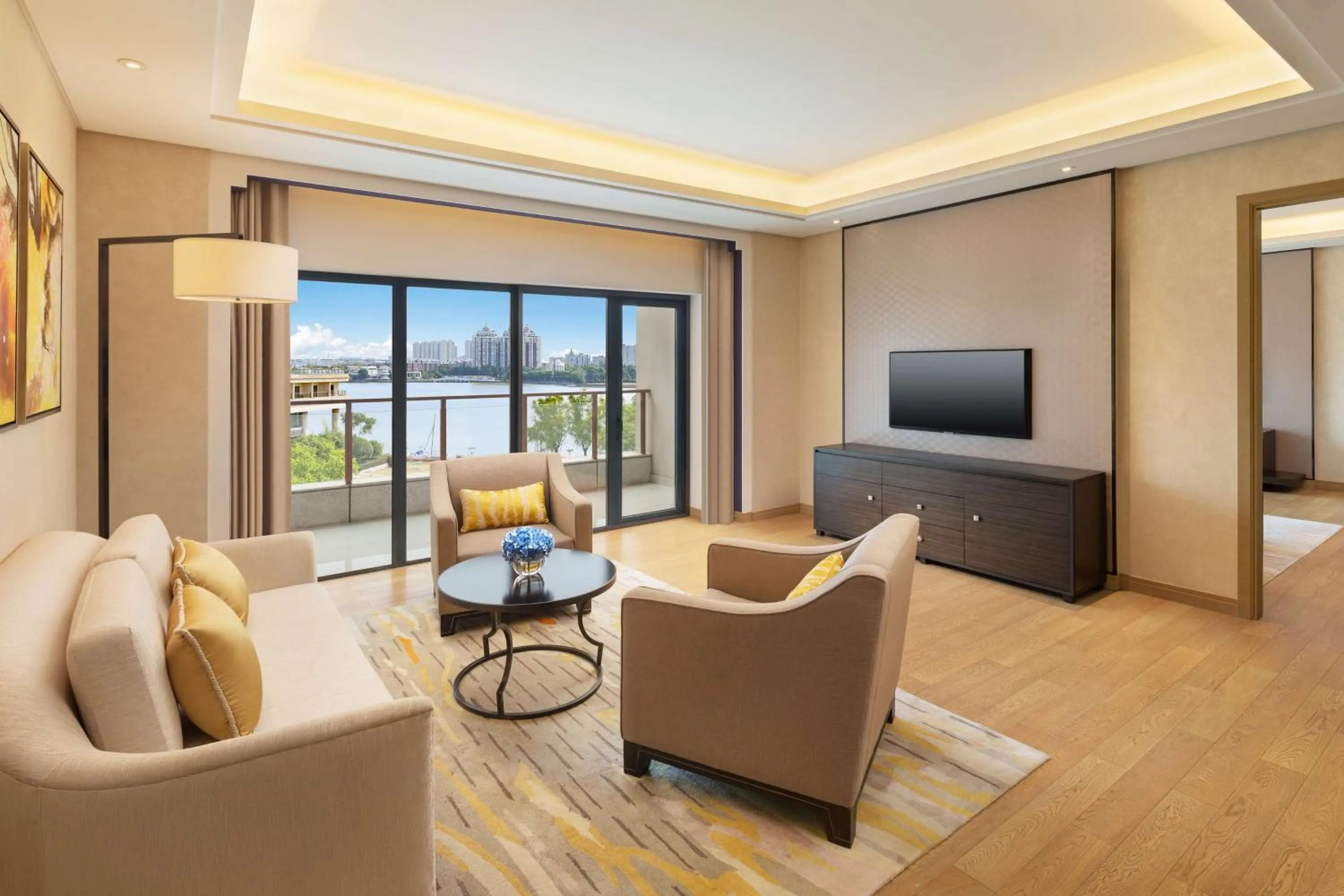 Photo of the whole room in Radisson Blu Hotel Wuhan ETD Zone