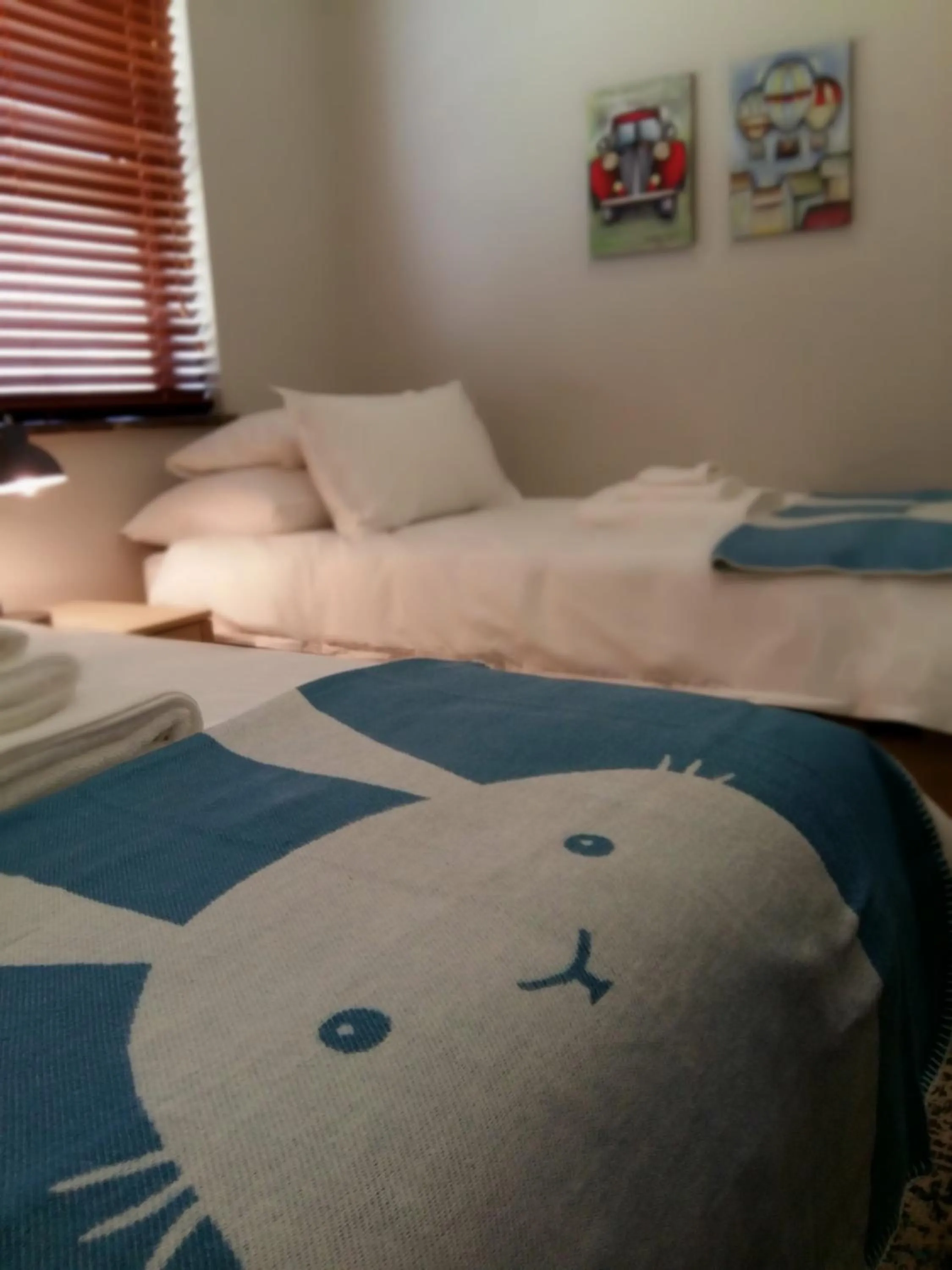 Bed in Boplaas Guesthouse