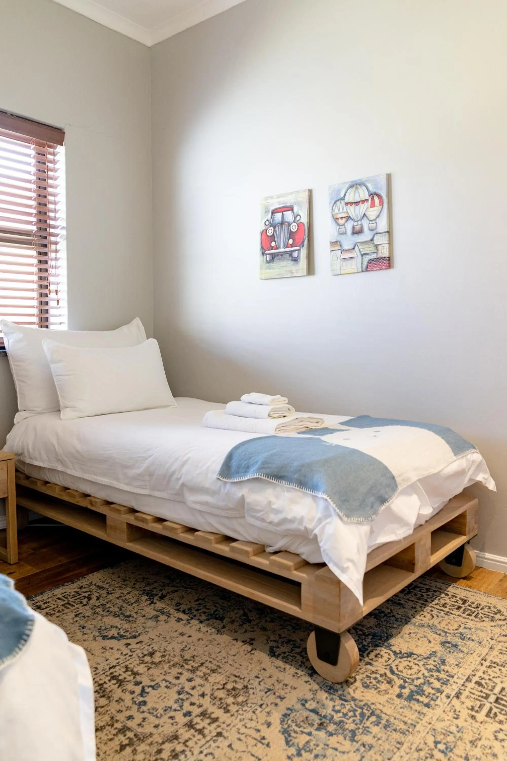 Bed in Boplaas Guesthouse