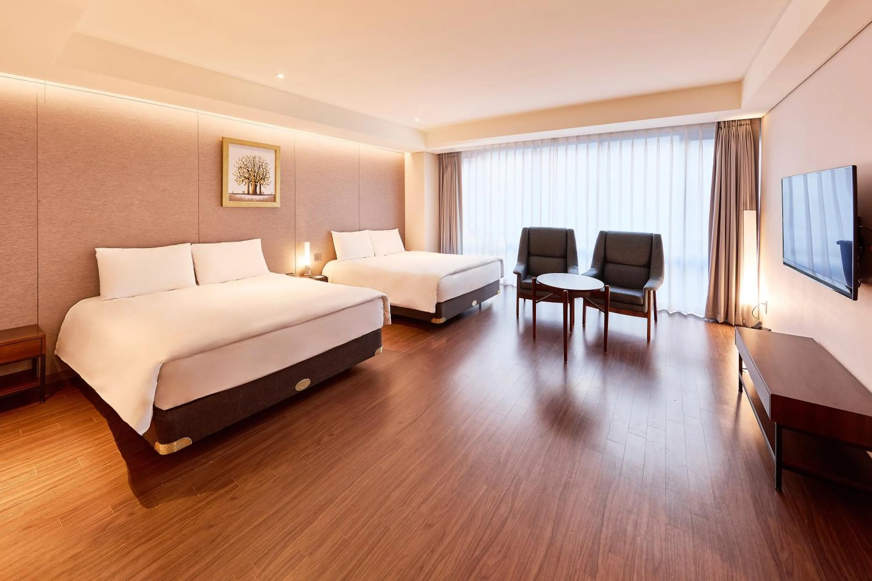 Bed in Hotel Thomas Myeongdong