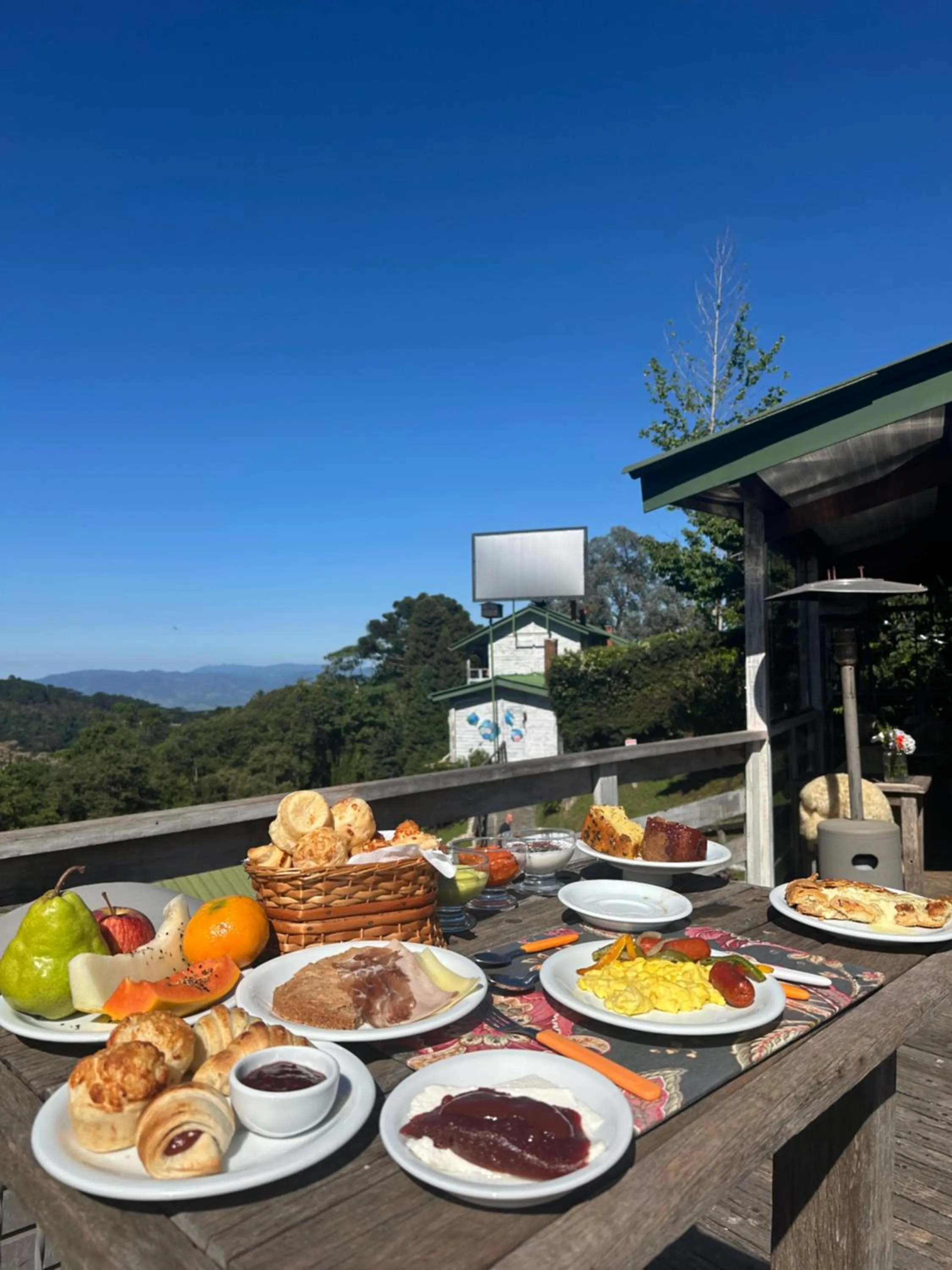 Breakfast in Pousada Alto Da Boa Vista
