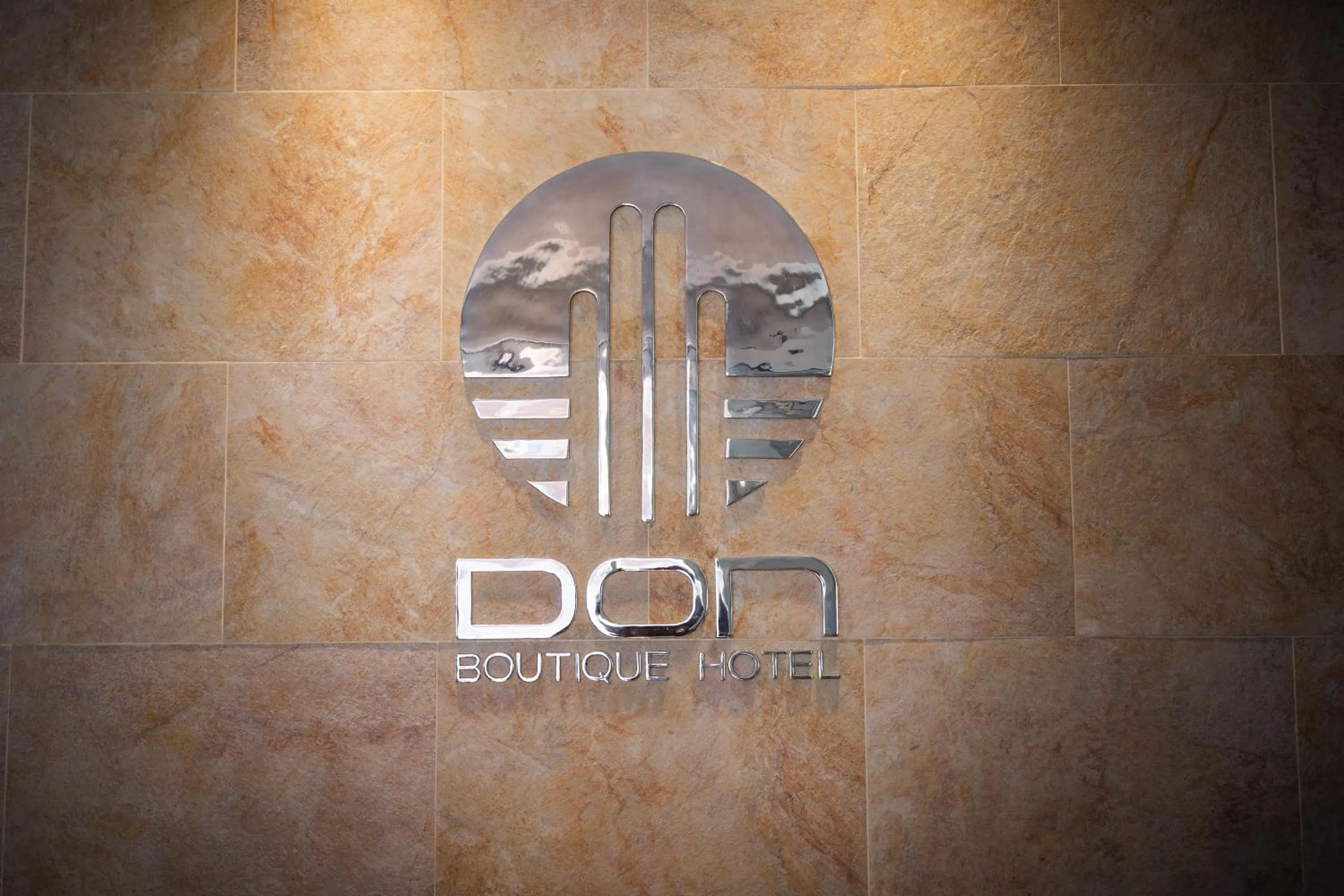 Logo/Certificate/Sign in DON Boutique Hotel Montevideo