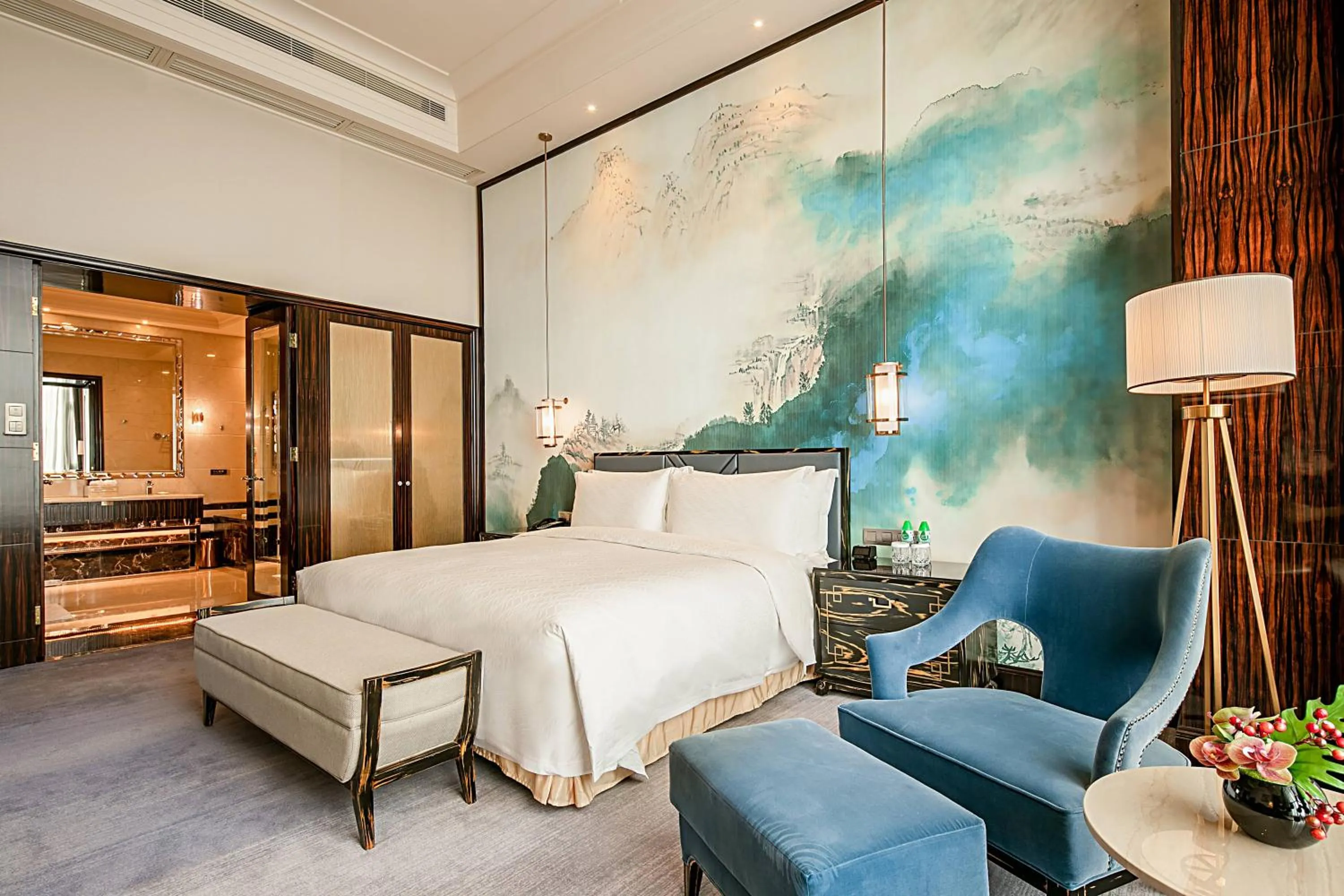 Bedroom in Chateau Star River Shaanxi