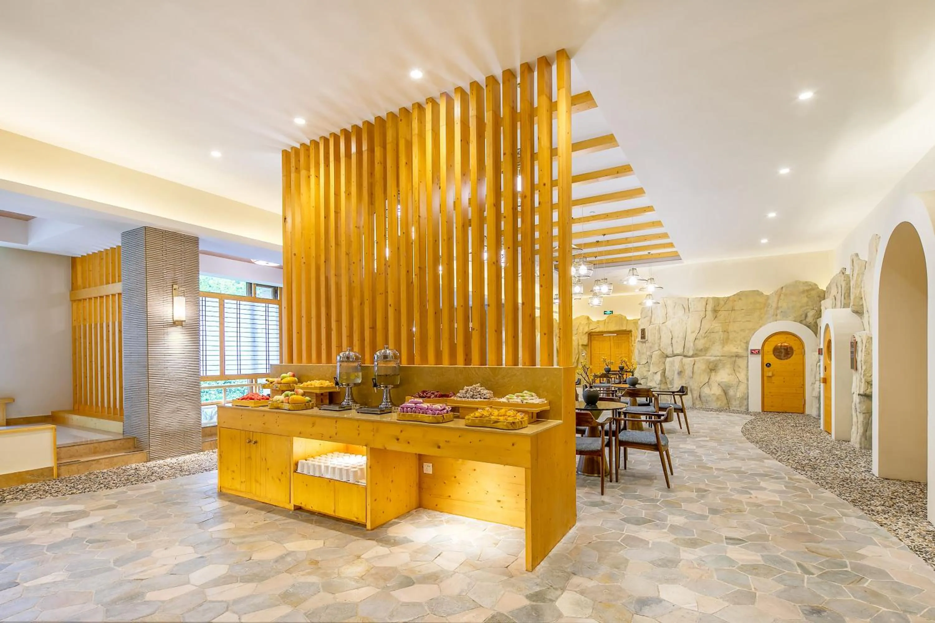 Seating area in Chateau Star River Shaanxi