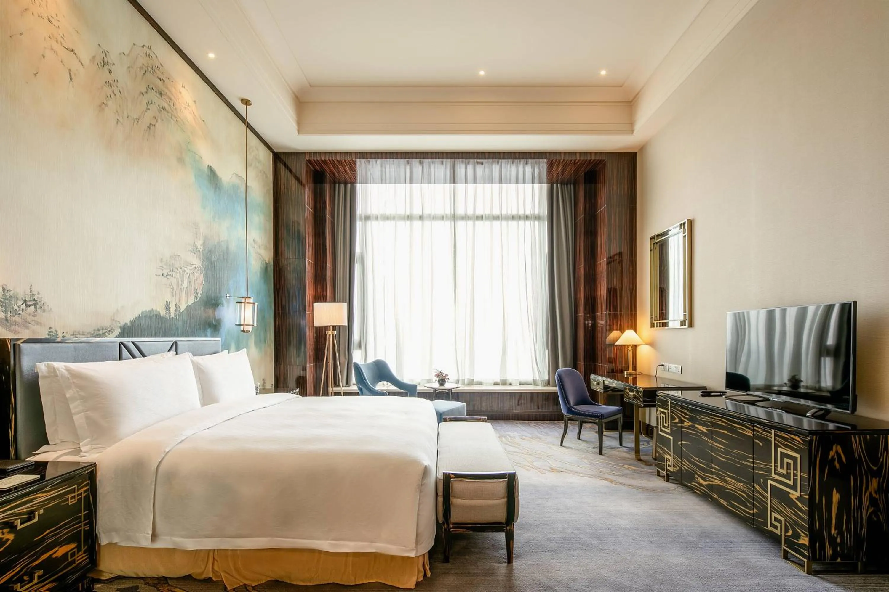 Bedroom in Chateau Star River Shaanxi