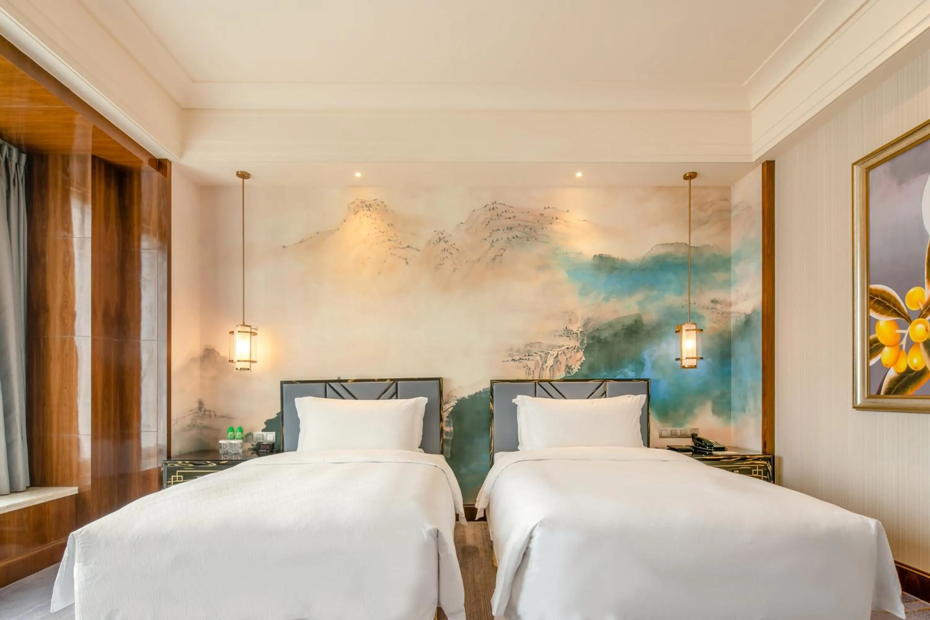 Bedroom in Chateau Star River Shaanxi