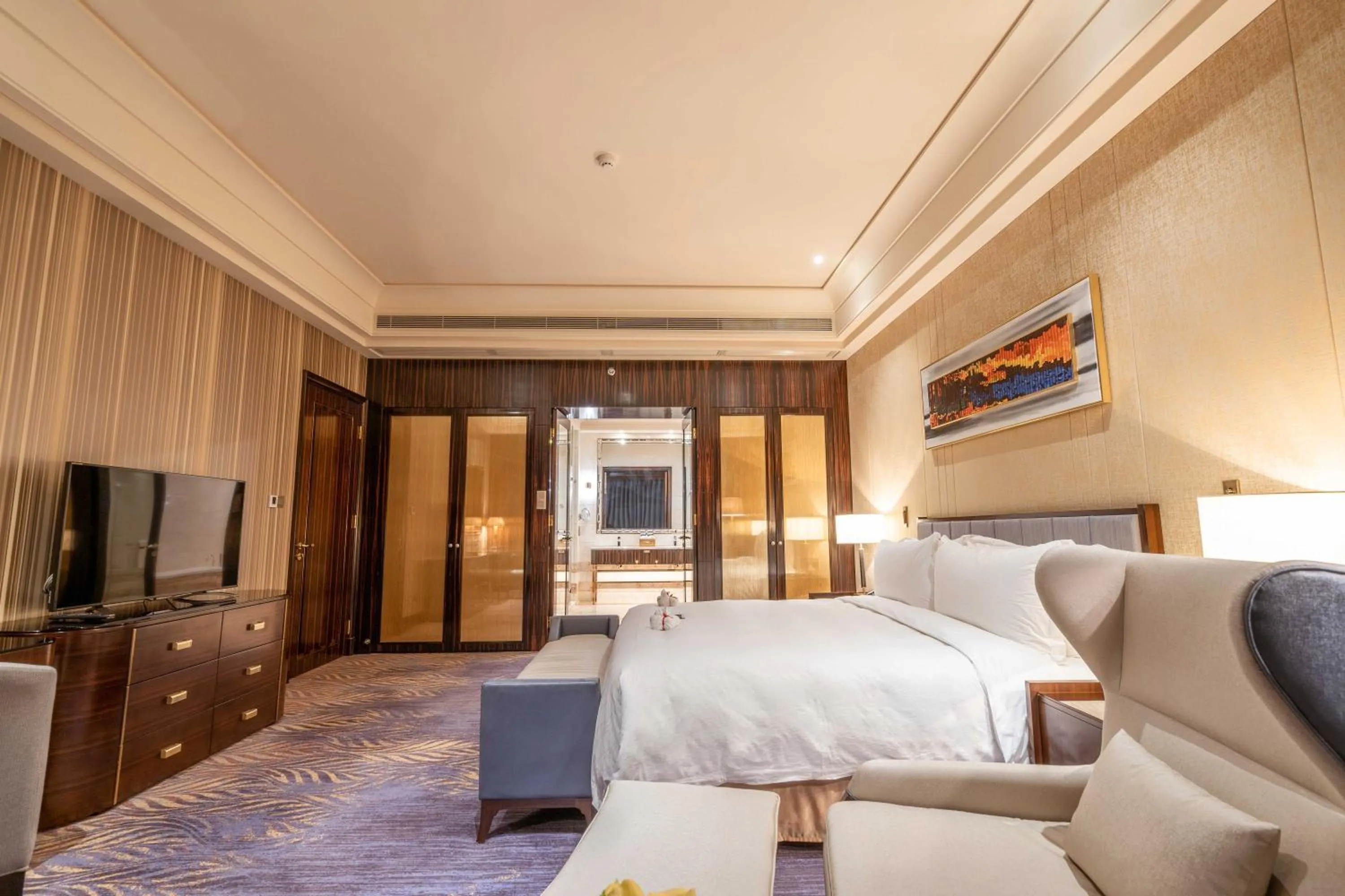 Seating area in Chateau Star River Shaanxi