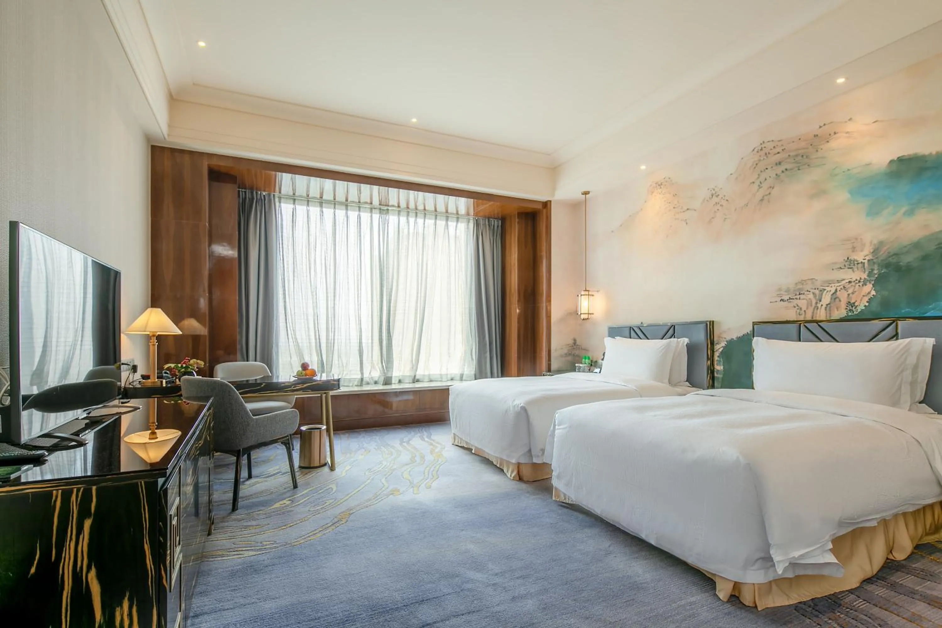 Bedroom in Chateau Star River Shaanxi