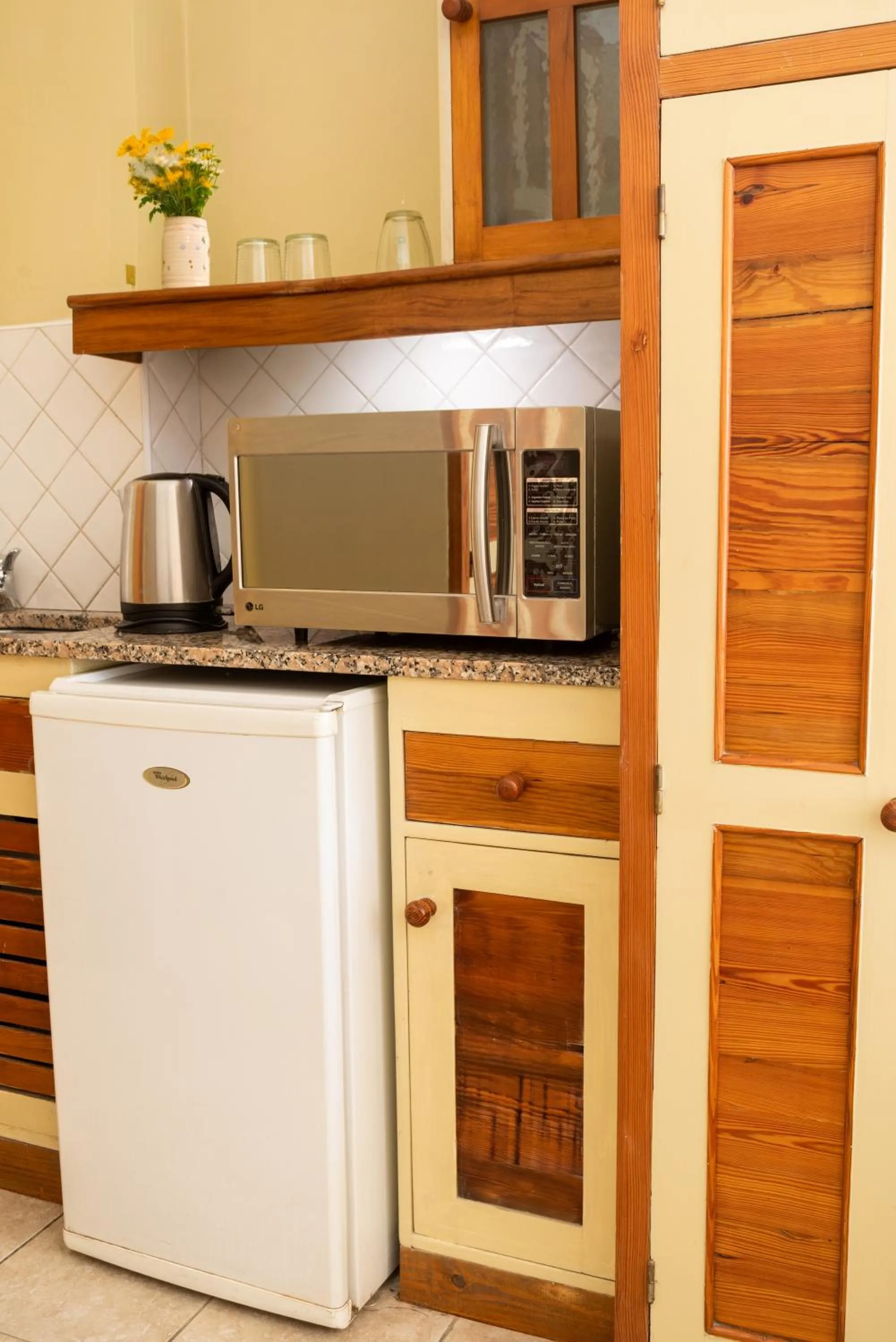 Kitchen or kitchenette in Hotel Xumec Mendoza Centro