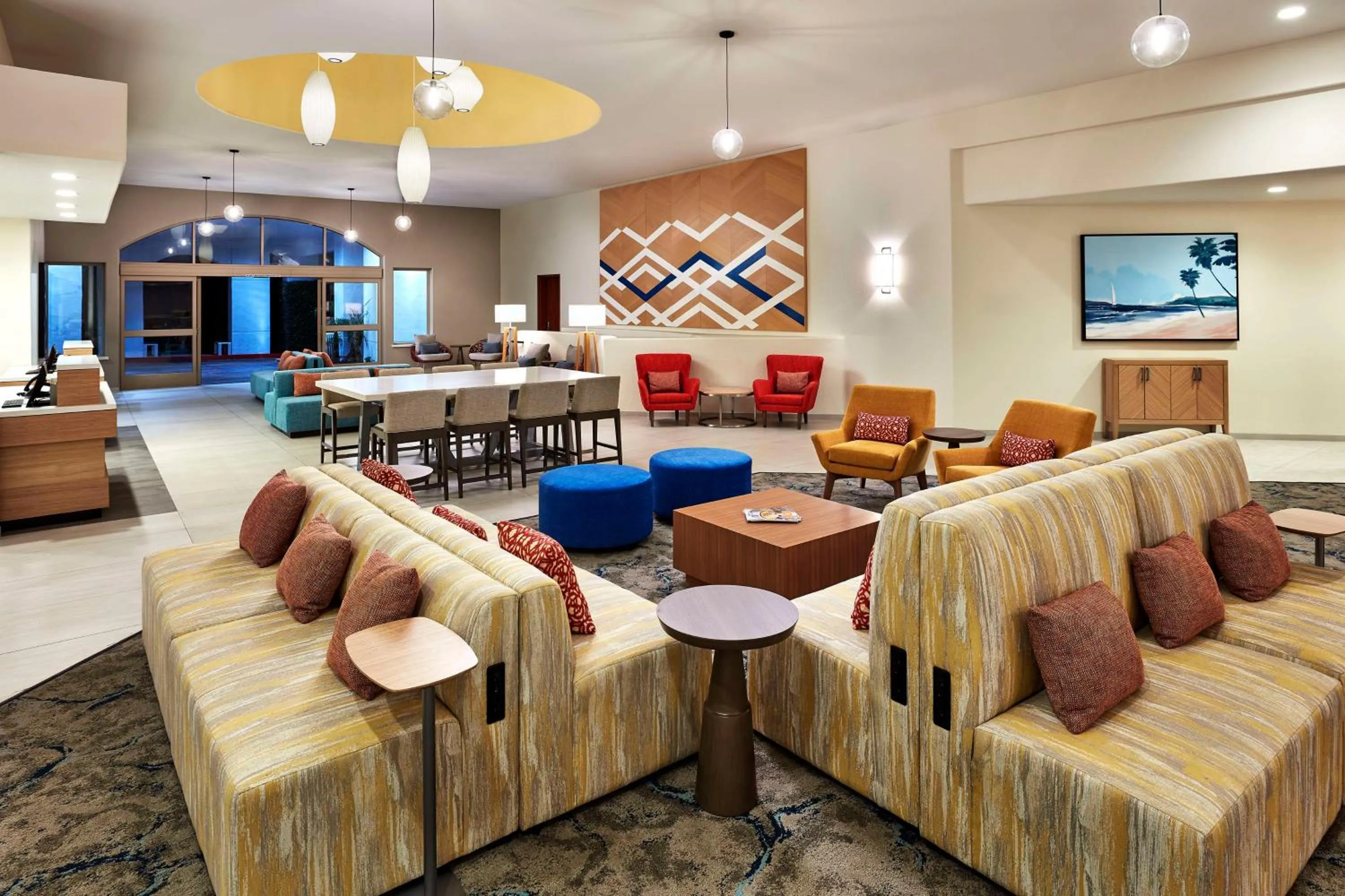 Lobby or reception in Hilton Garden Inn San Luis Obispo/Pismo Beach
