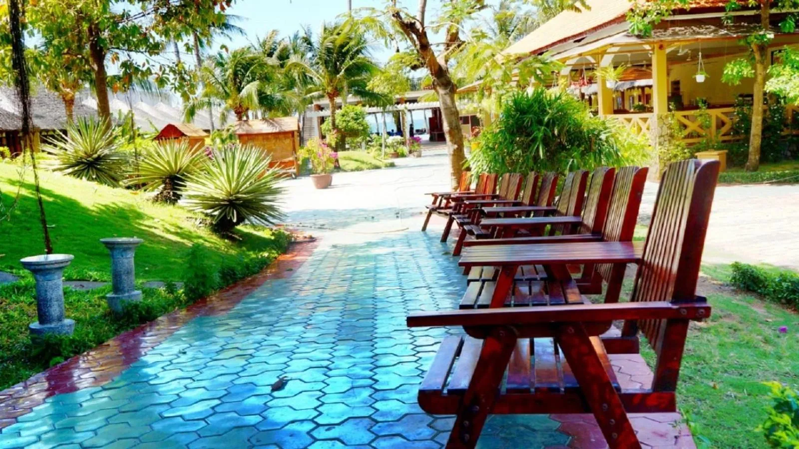 Garden in Thai Hoa Mui Ne Resort