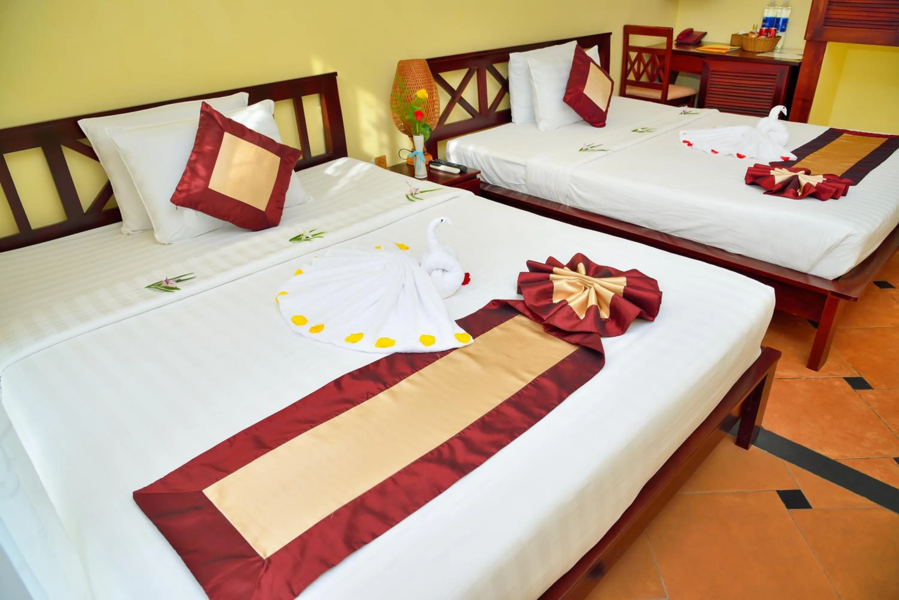 Bed in Thai Hoa Mui Ne Resort