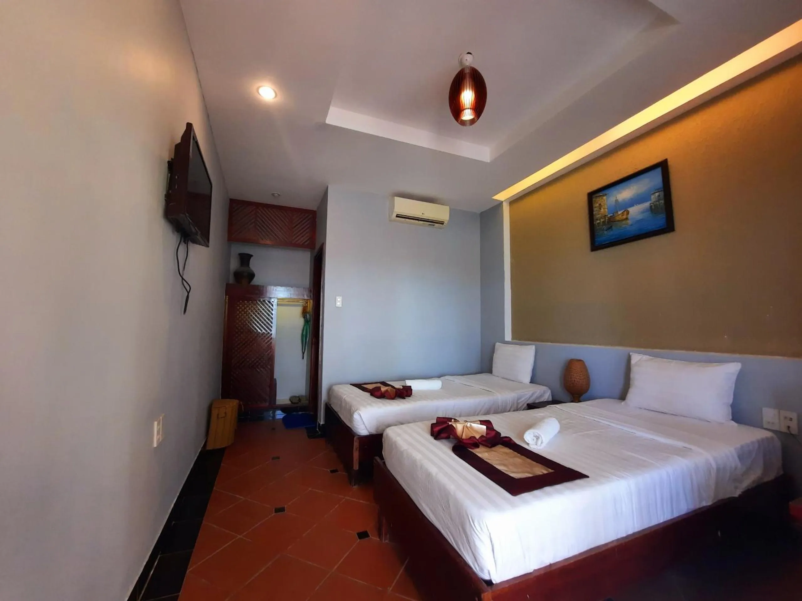 Bed in Thai Hoa Mui Ne Resort