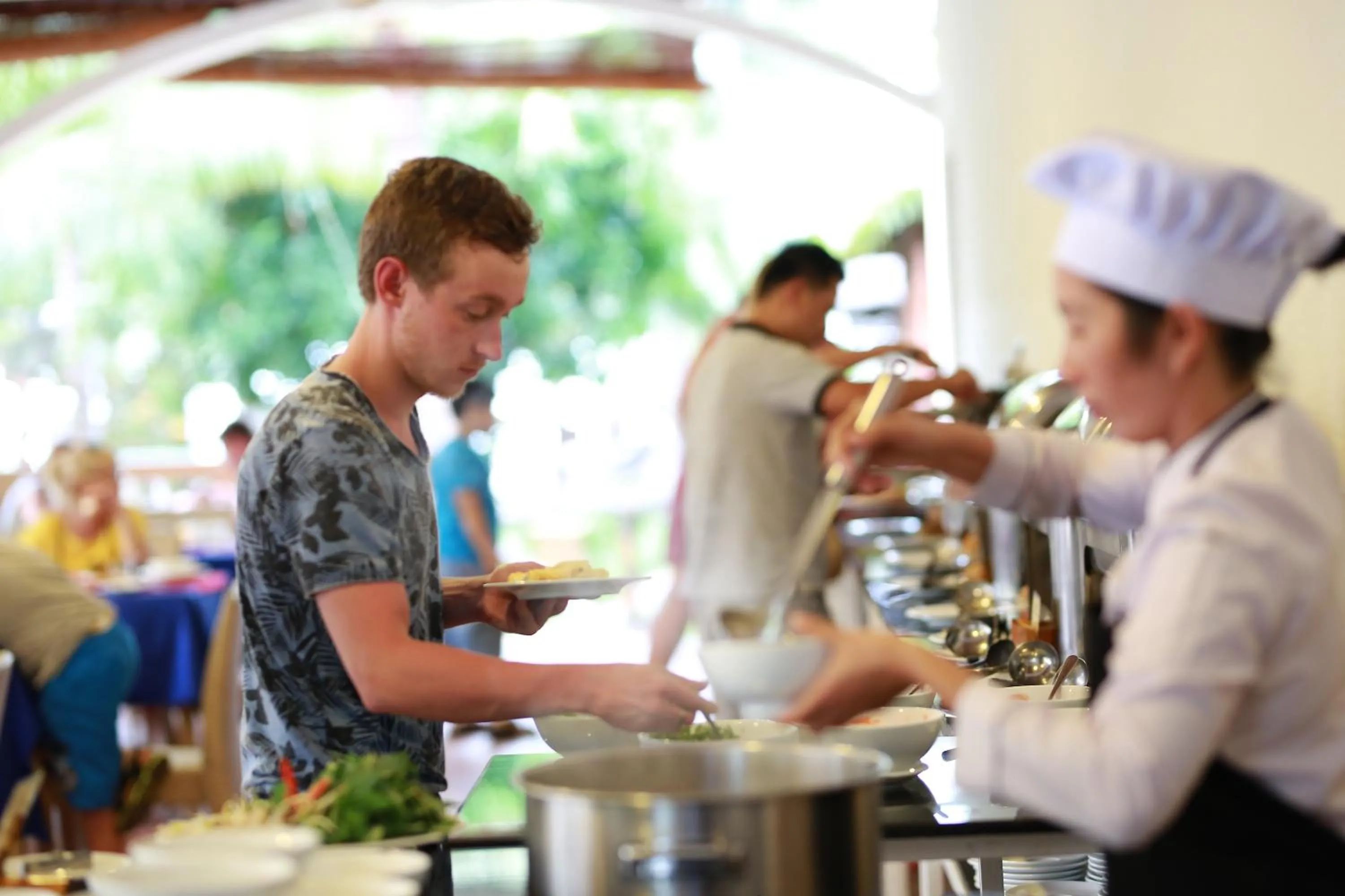 Breakfast in Thai Hoa Mui Ne Resort