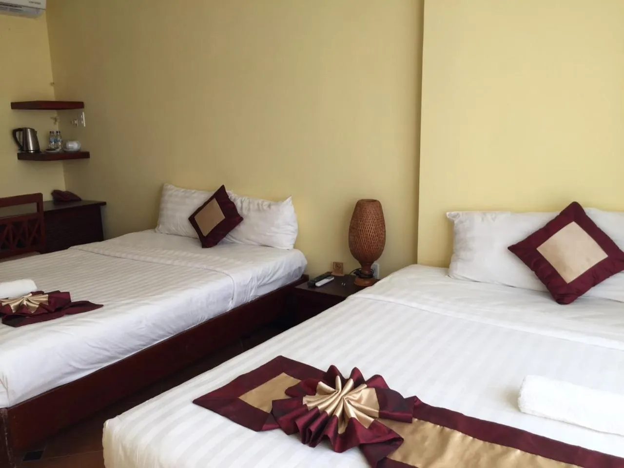 Bed in Thai Hoa Mui Ne Resort