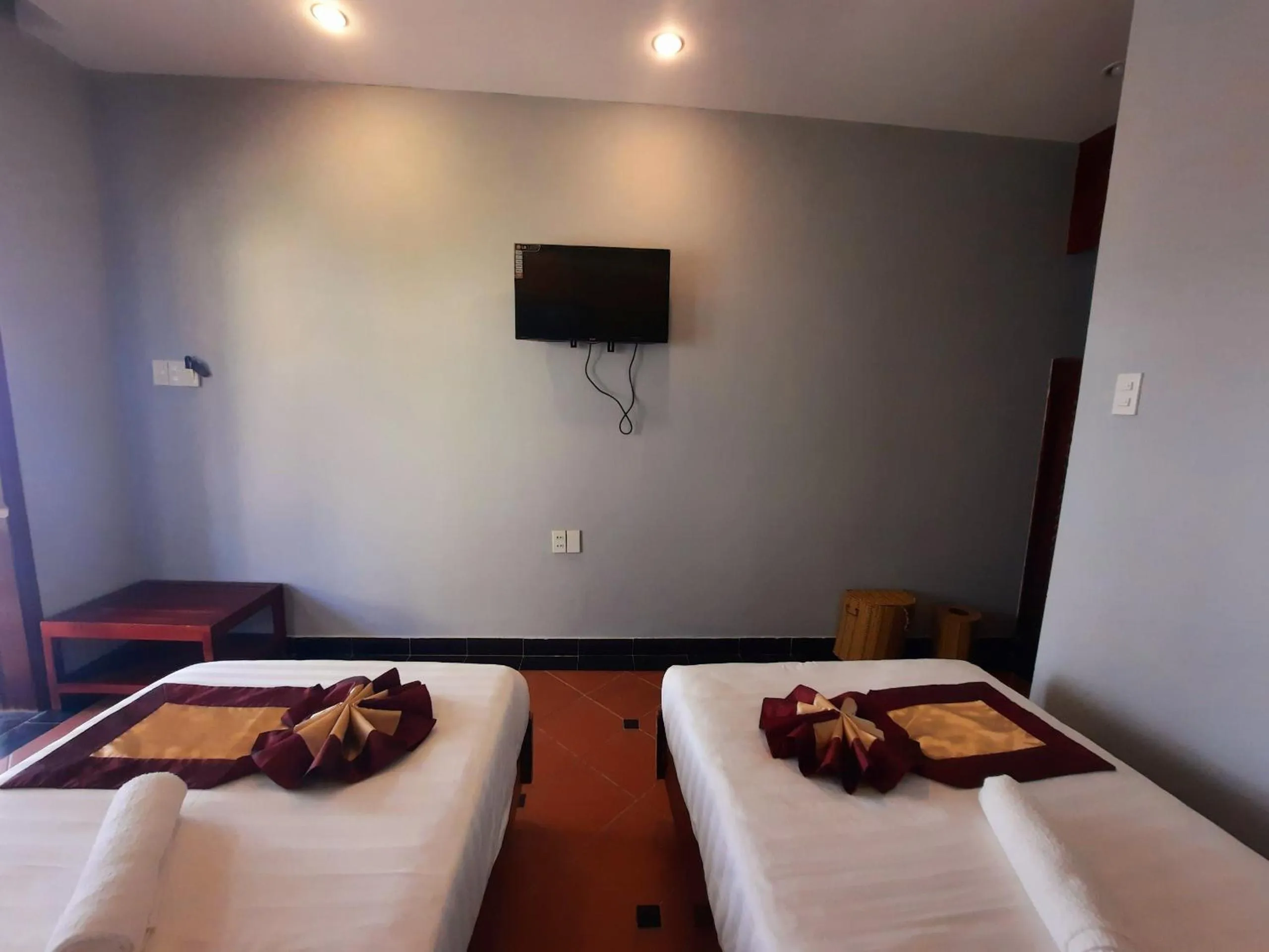 Bed in Thai Hoa Mui Ne Resort