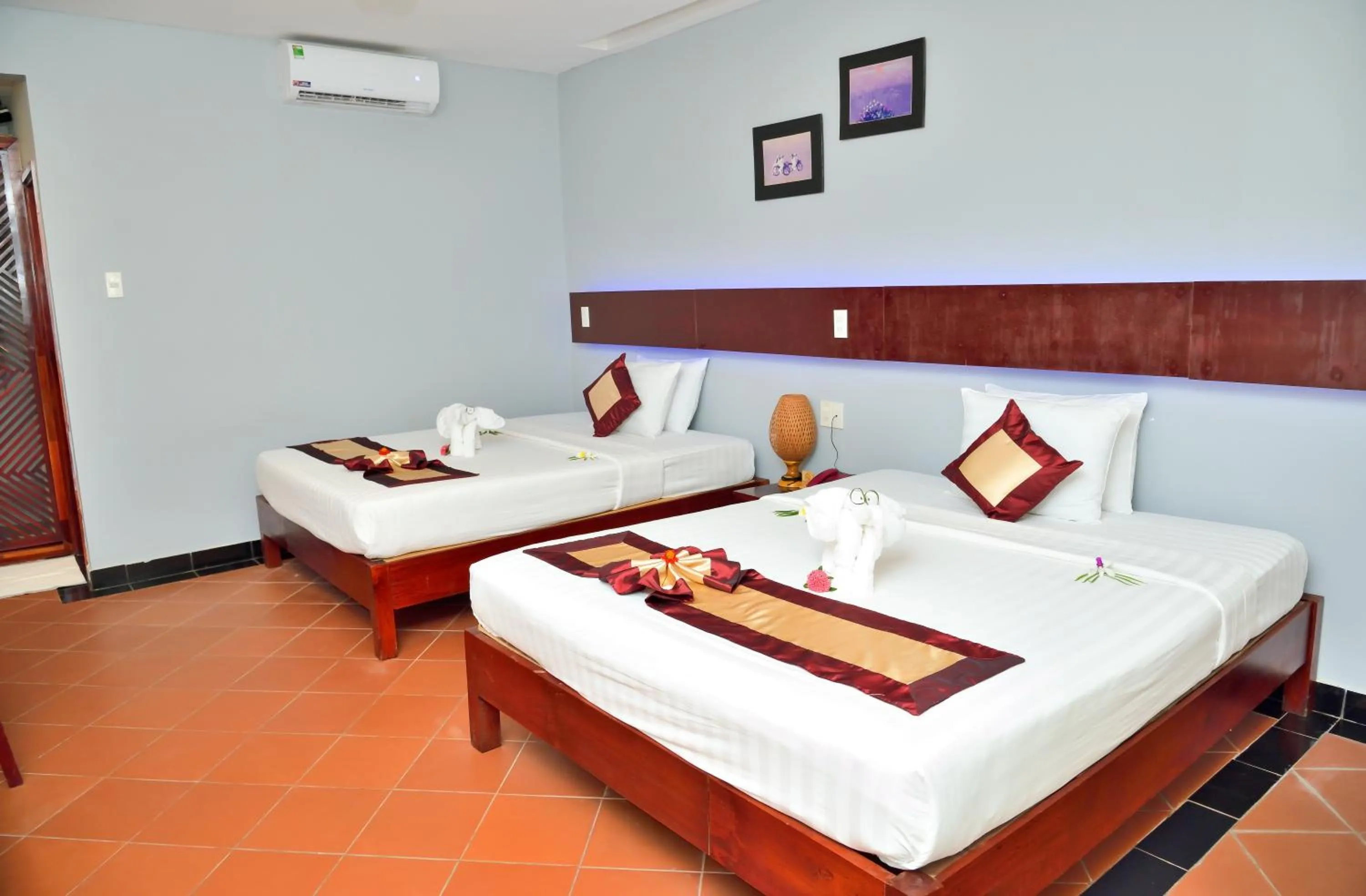Bed in Thai Hoa Mui Ne Resort
