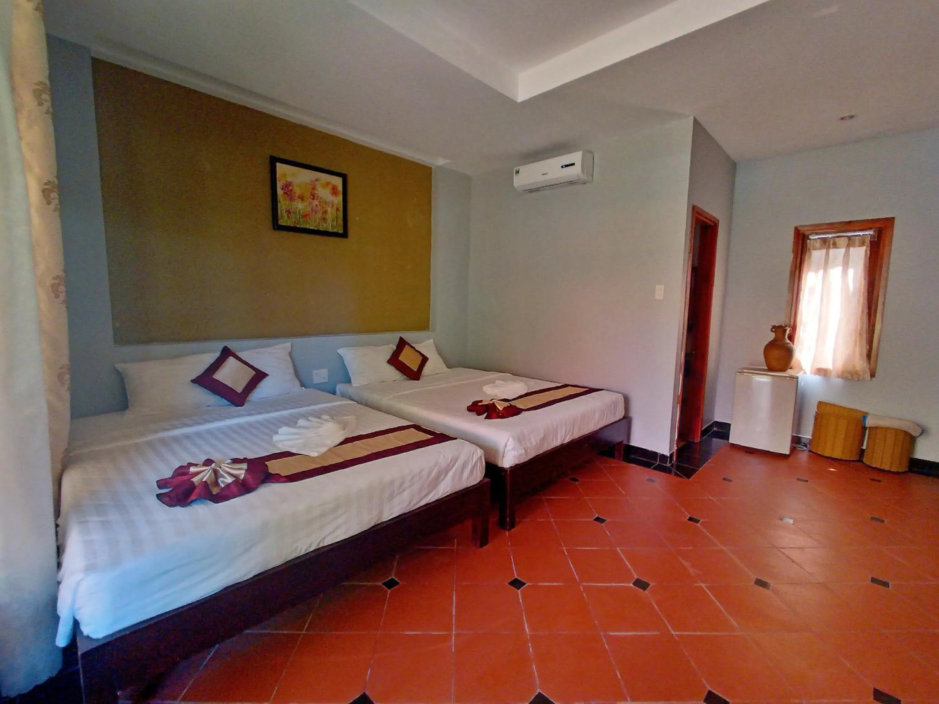 Bed in Thai Hoa Mui Ne Resort