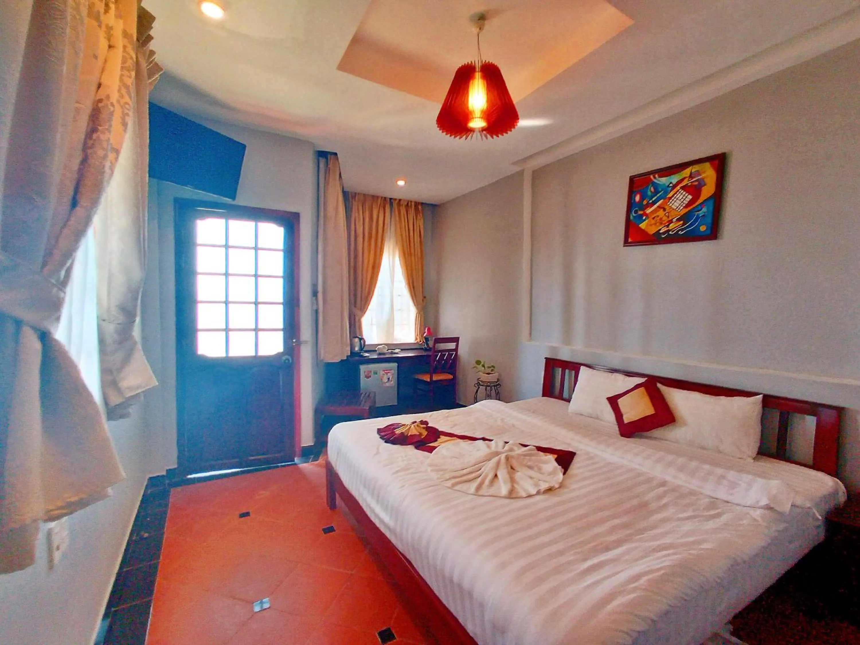 Bed in Thai Hoa Mui Ne Resort