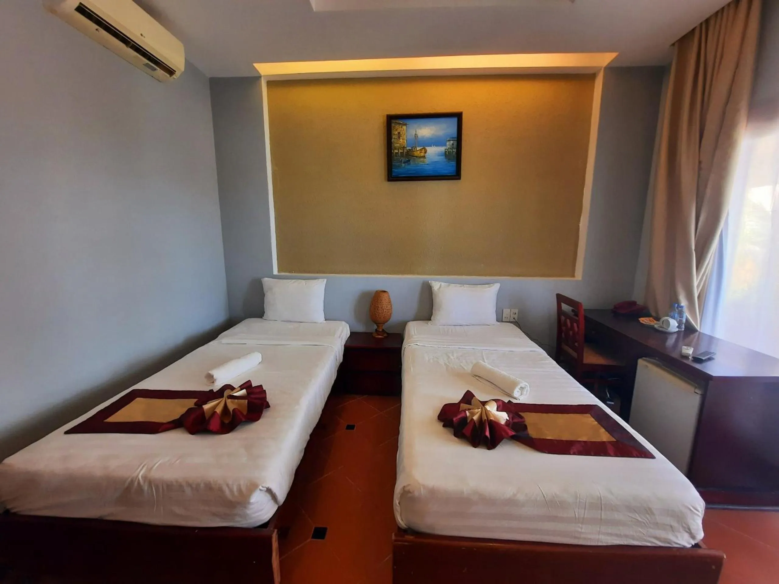 Bed in Thai Hoa Mui Ne Resort