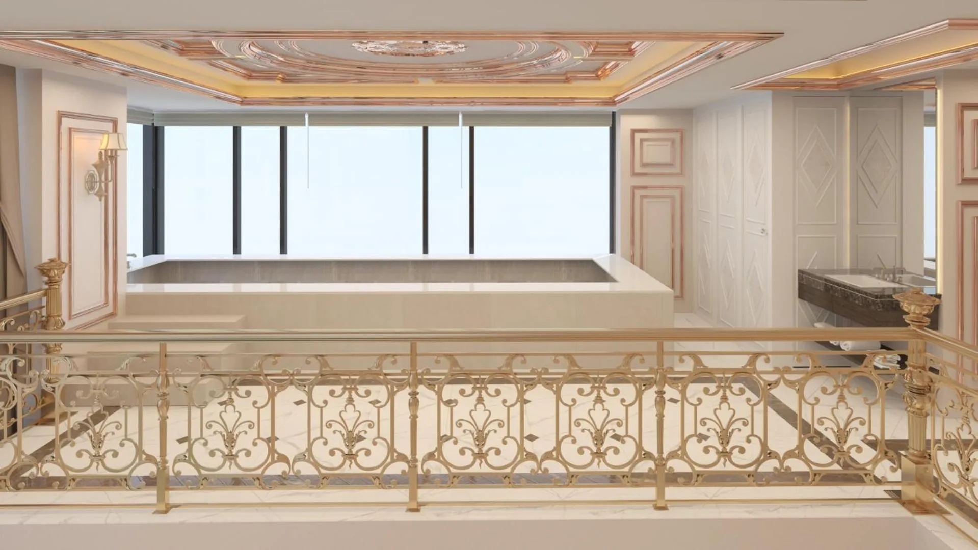 Balcony/Terrace in Grand Plaza Hotel Hanoi