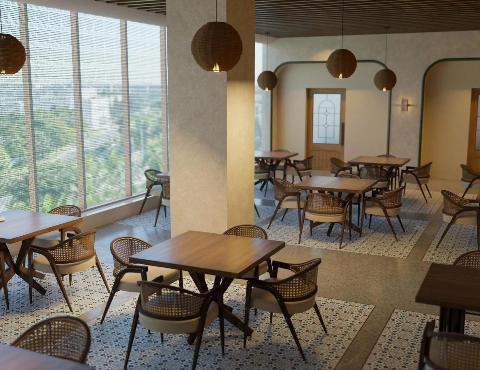 Seating area in Grand Plaza Hotel Hanoi