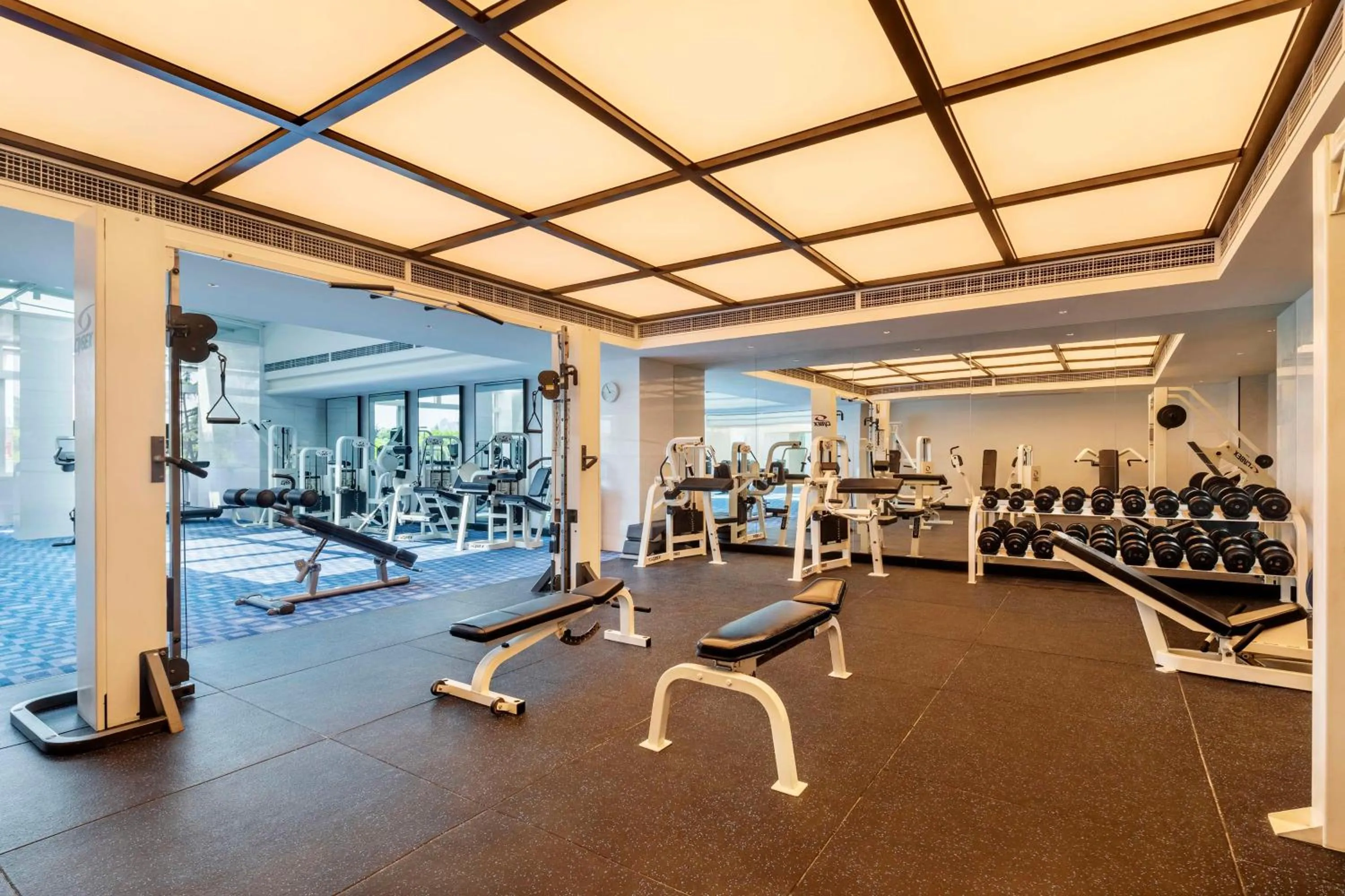 Fitness centre/facilities in Radisson Collection Hotel, Xing Guo Shanghai