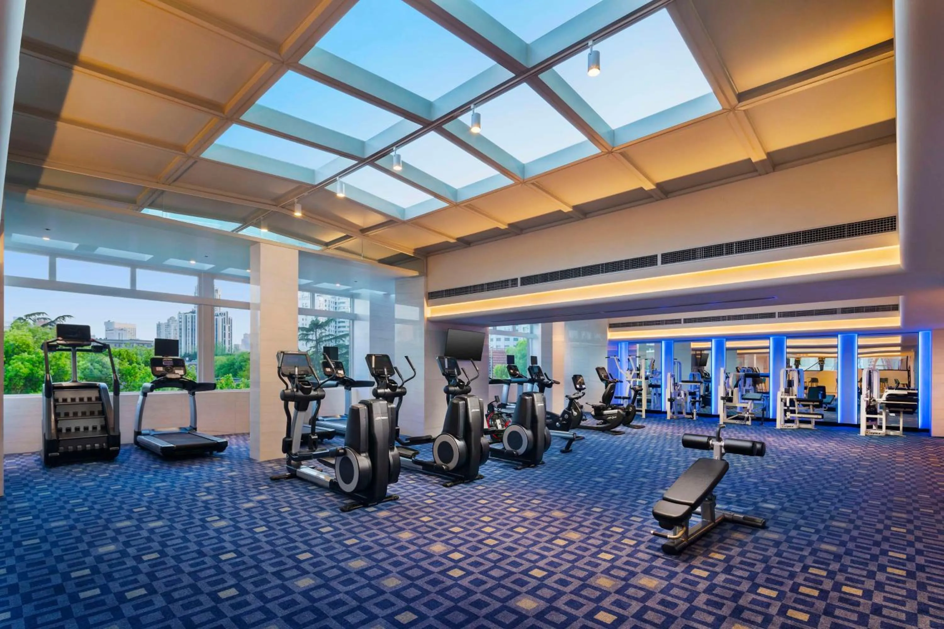 Fitness centre/facilities in Radisson Collection Hotel, Xing Guo Shanghai