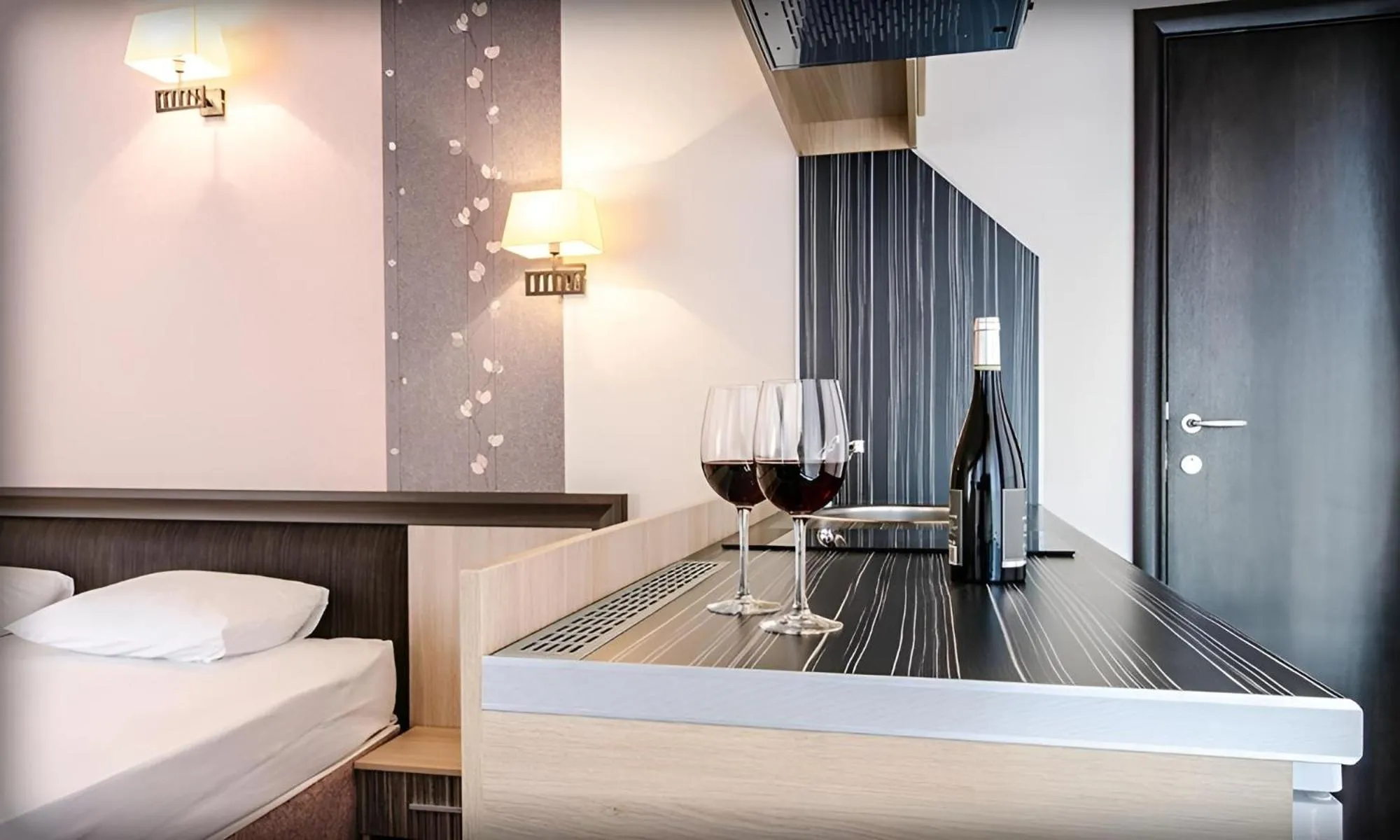 Bed in Alliance Hotel