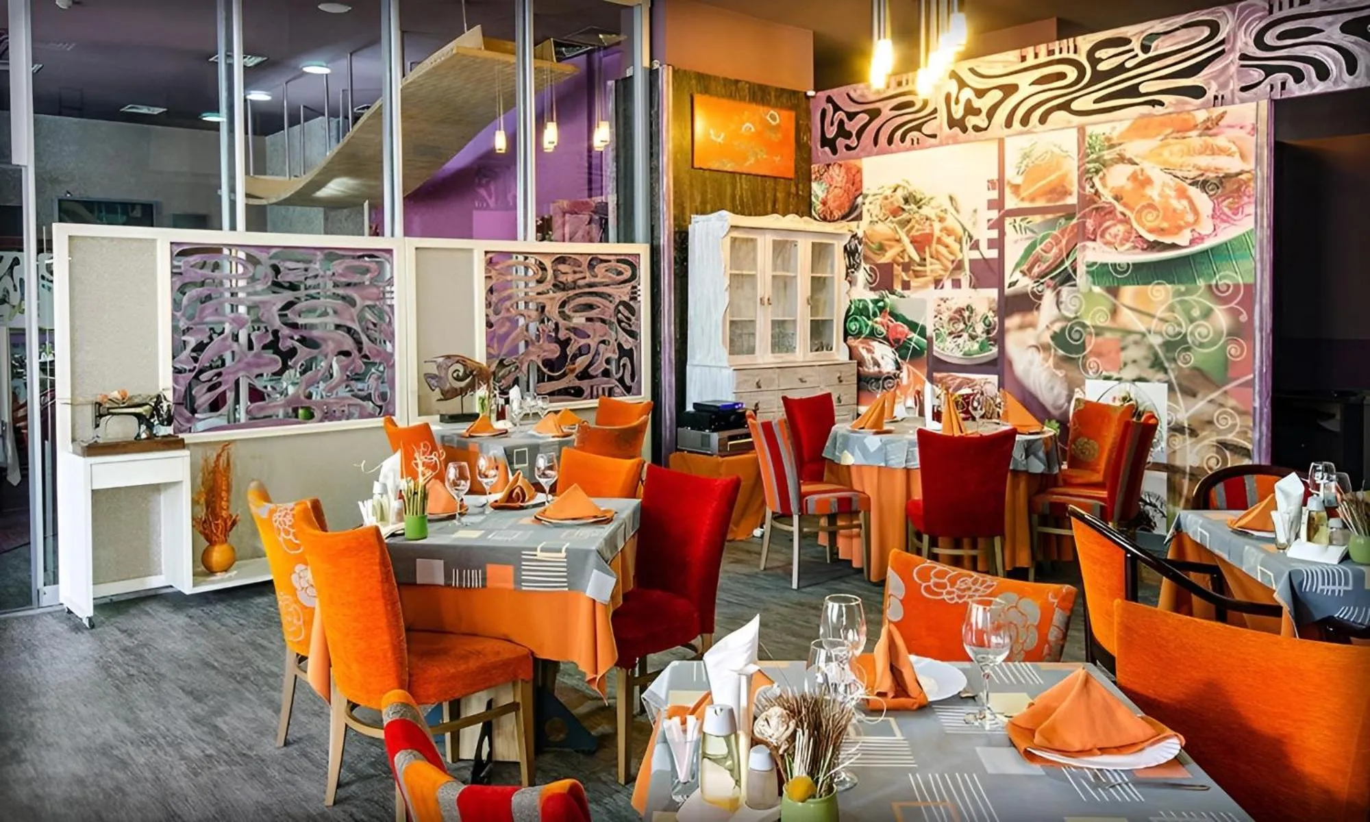 Restaurant/places to eat in Alliance Hotel