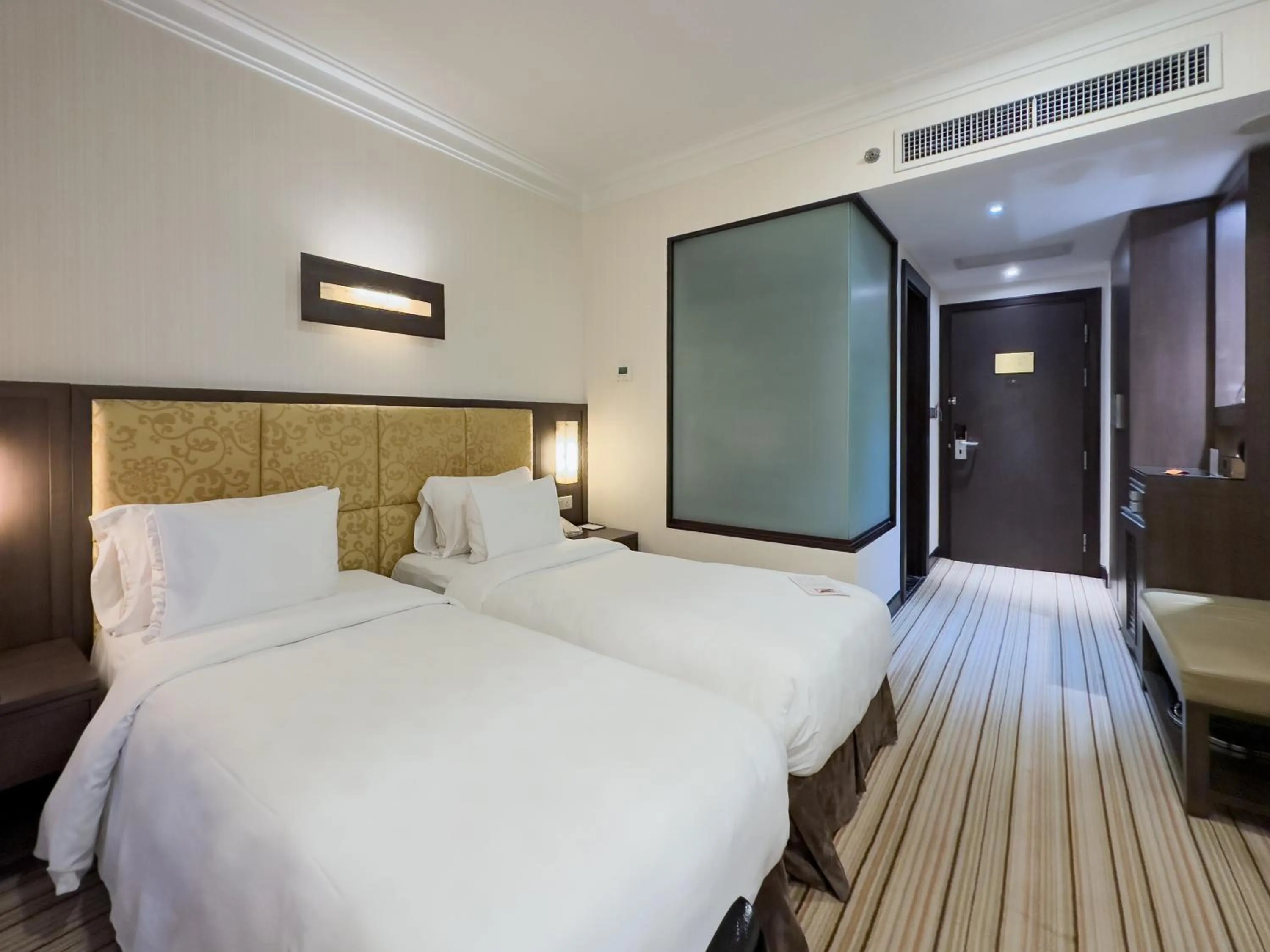 Bed in Silk Path Hotel Hanoi