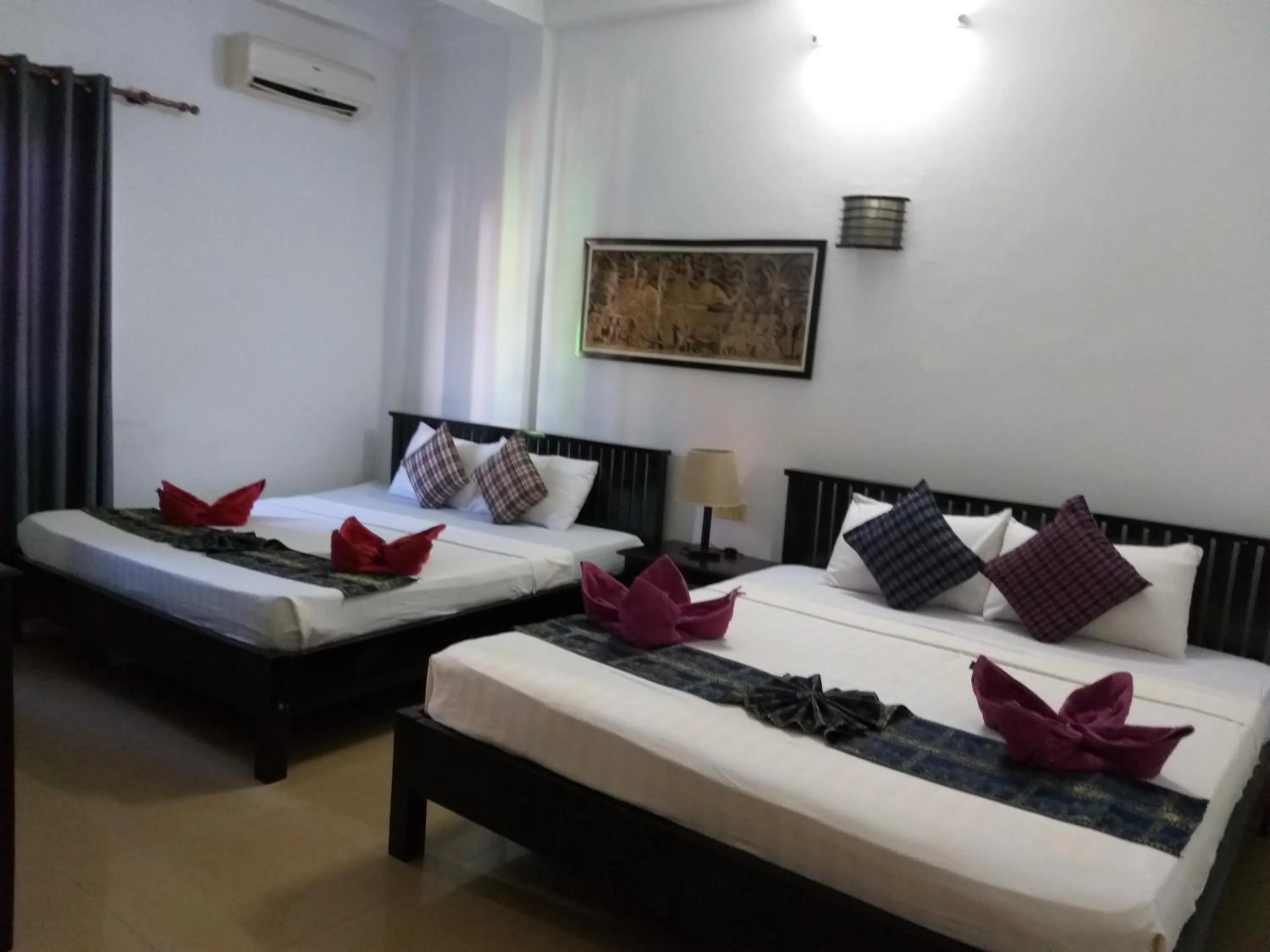 Bed in Victory Guest House