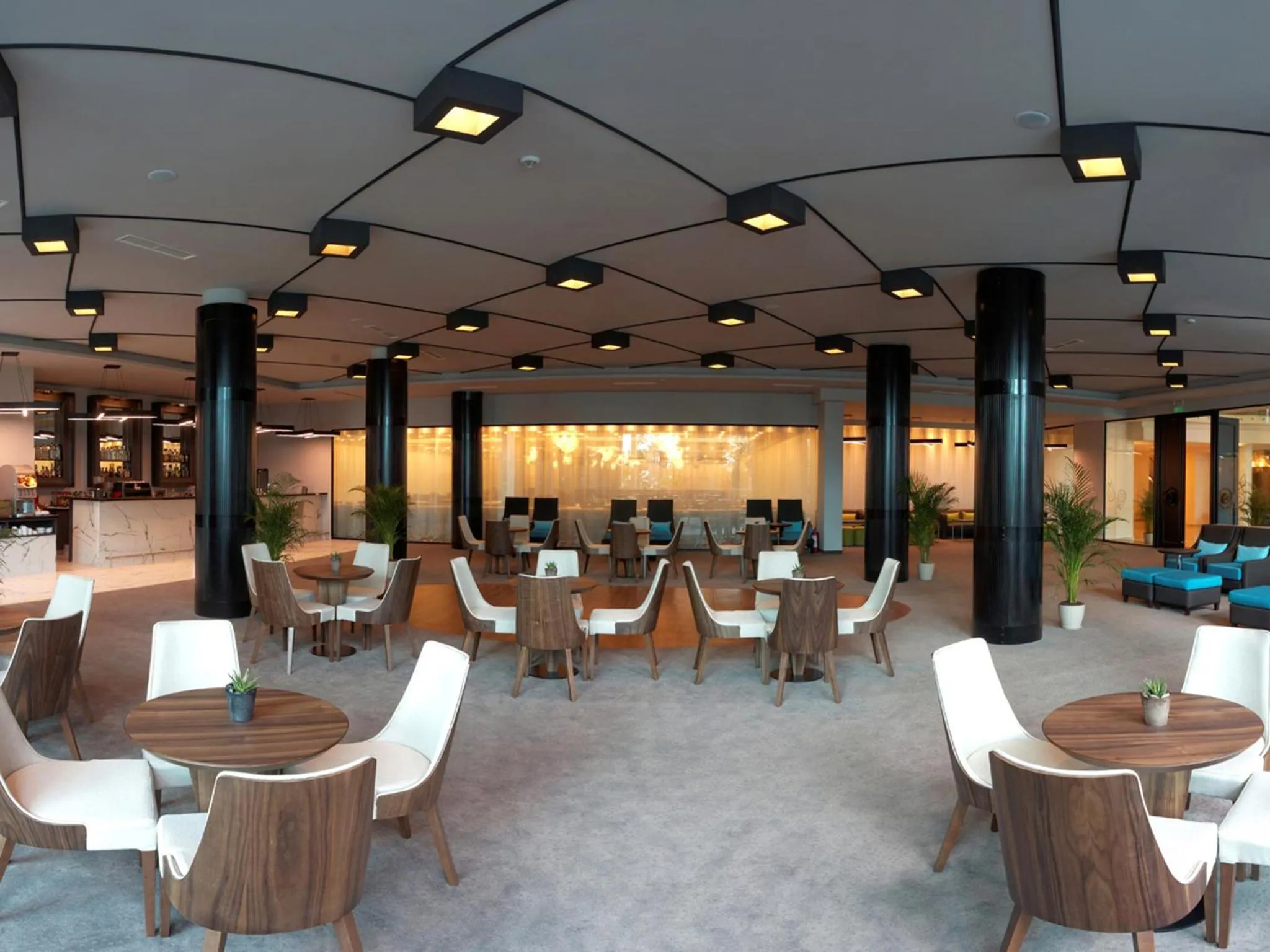 Lounge or bar in Astera Hotel & Spa with FREE PRIVATE BEACH