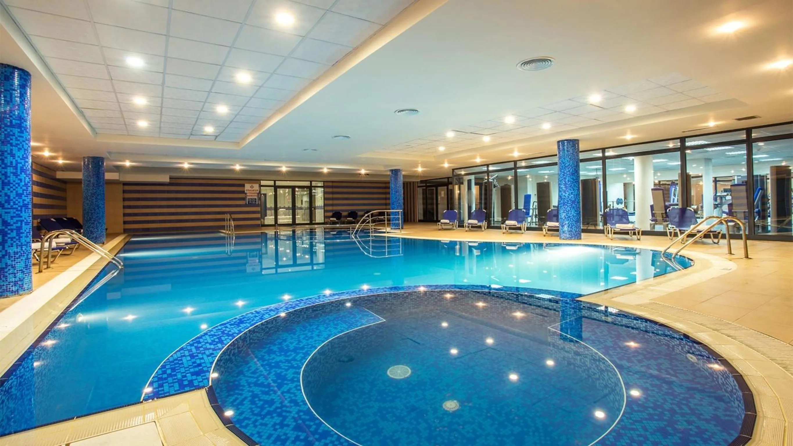 Swimming pool in Astera Hotel & Spa with FREE PRIVATE BEACH