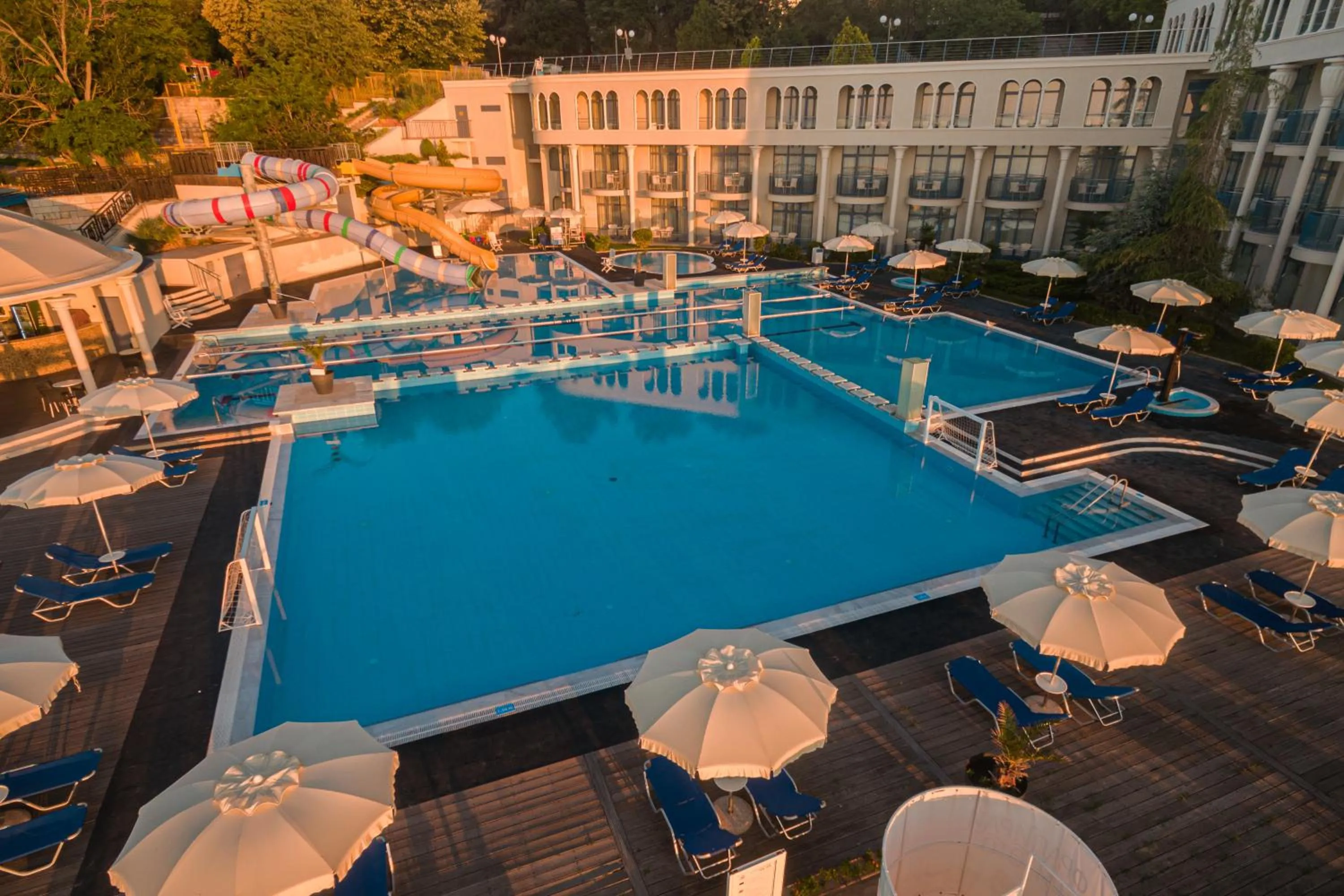 Swimming pool in Azalia Beach Hotel Balneo & SPA