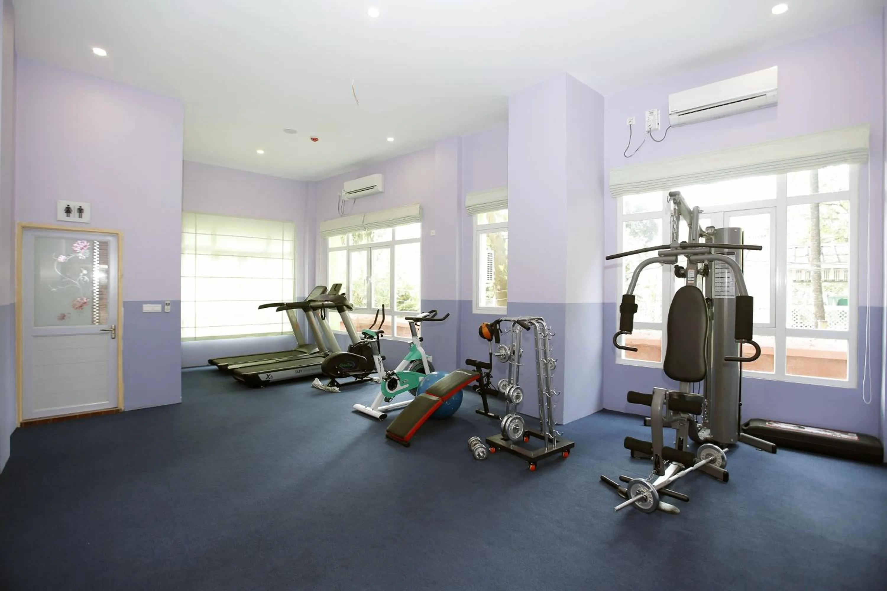 Fitness centre/facilities in Virtue Highland Hotel